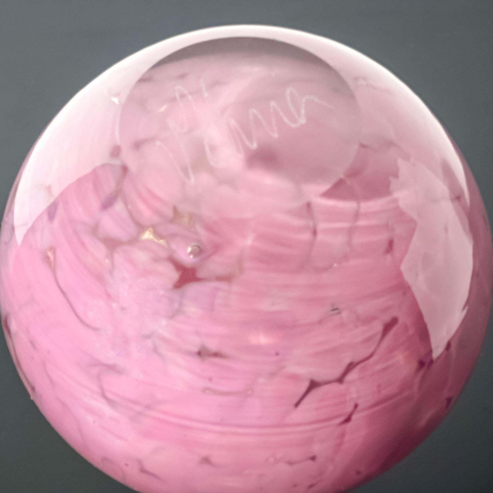 1980s Pink Glass Bud Vase By Mdina photo buy