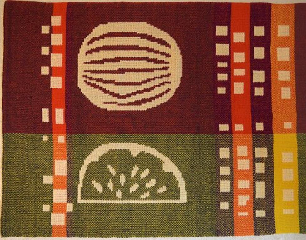 Maija Kolsi Mäkelä, For Helmi Vuorelma / Täkänä Tapestry, Wall Carpet photo Art