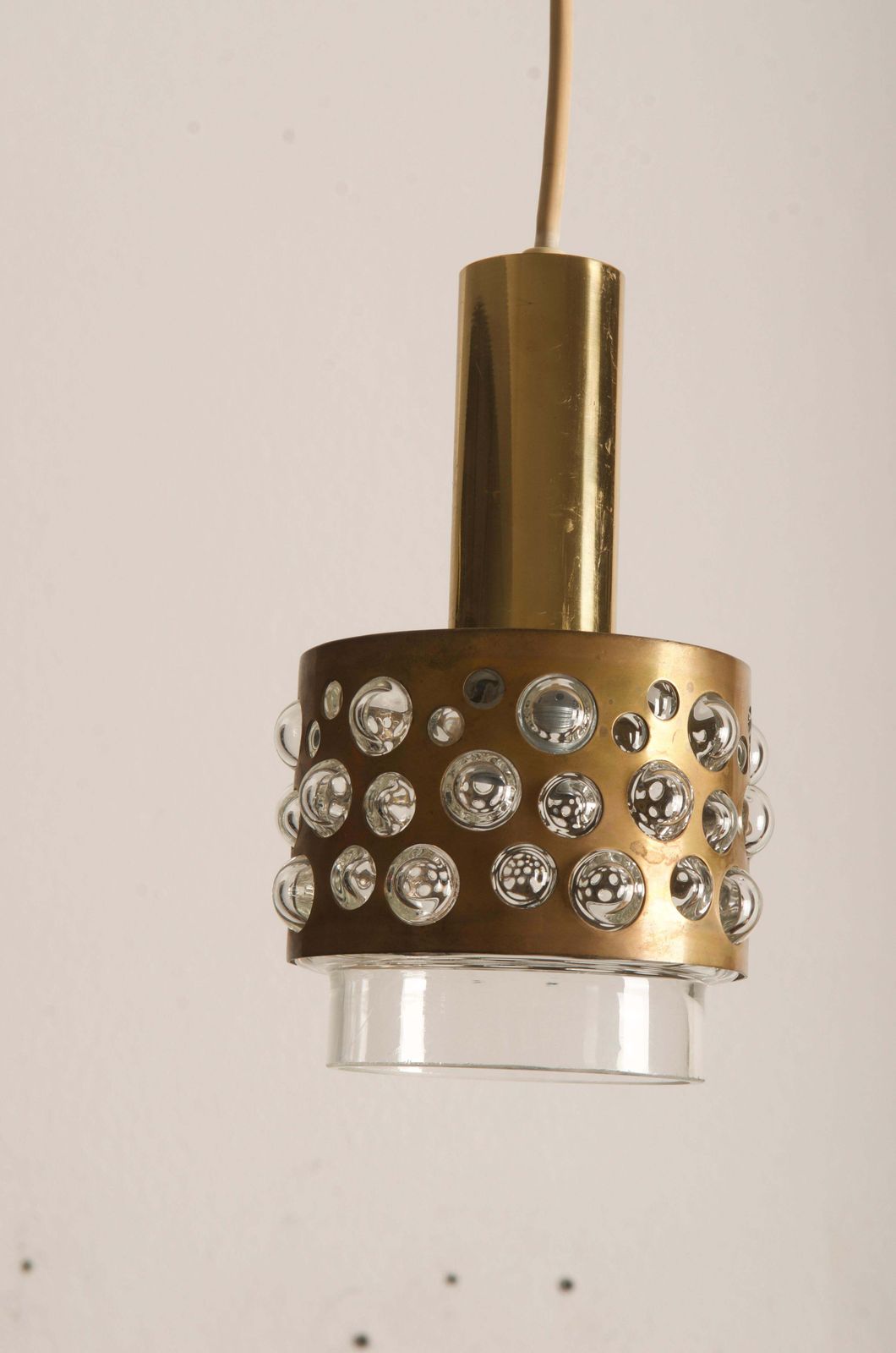 Messing Glazen Hanglamp Van Rupert Nikoll photo furniture