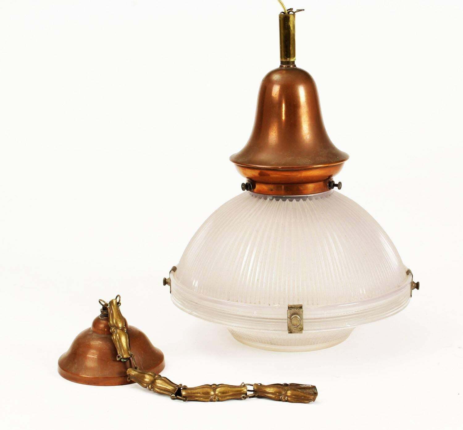 Holophane Pendant Lamp From The 1930s photo 603.0
