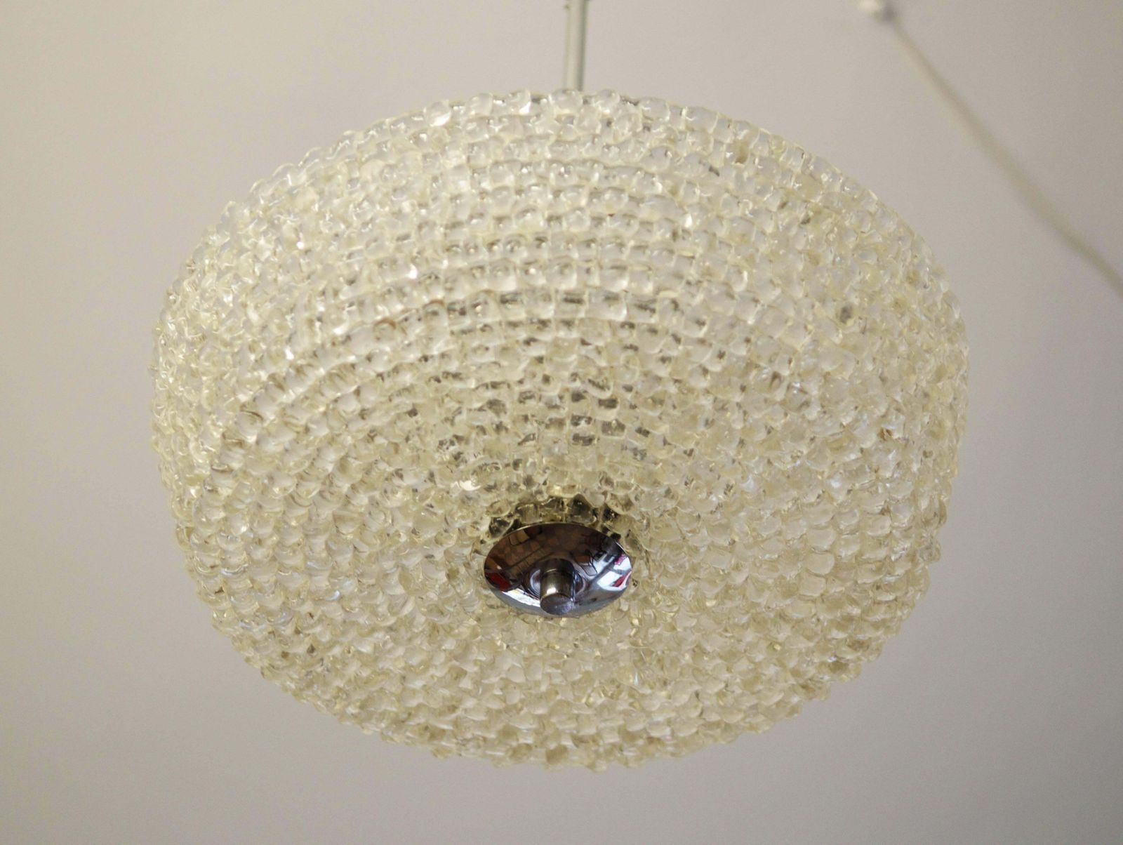 Lucite Pendant Attributed To Kalmar photo Lighting