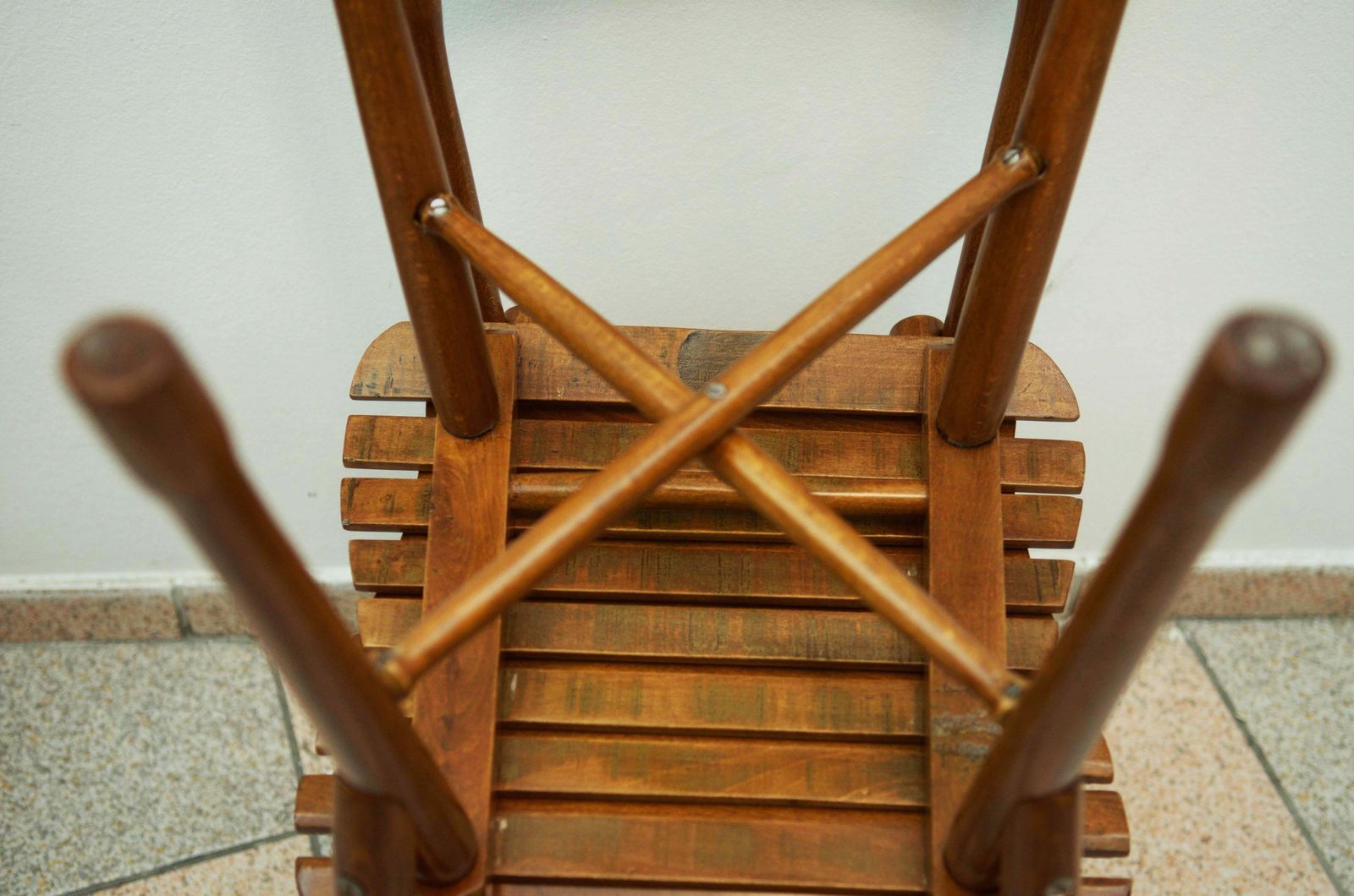 Rare Set Of Six Garden Chairs By J. & J. Kohn, Vienna photo vinterior