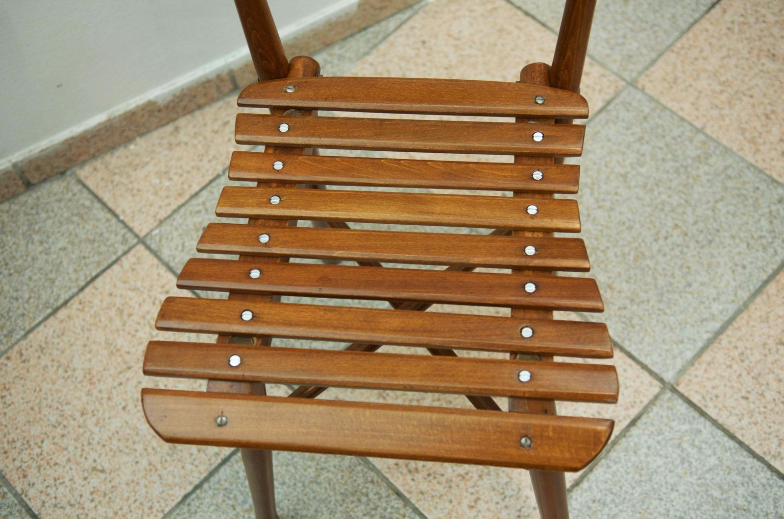 Rare Set Of Six Garden Chairs By J. & J. Kohn, Vienna photo vintage