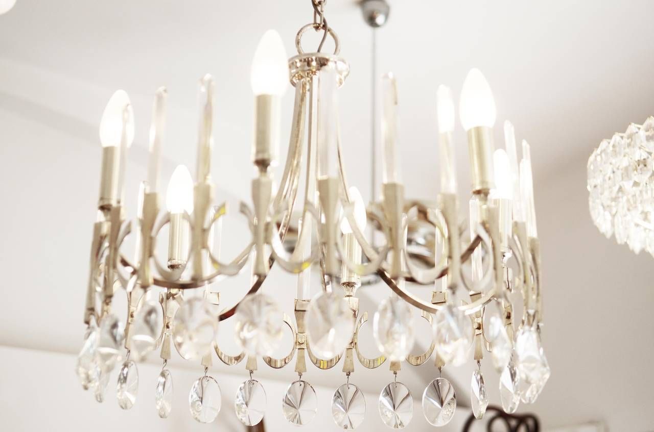 Gaetano Sciolari Chandelier From 1960s photo for sale