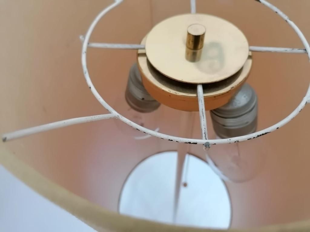 Lighting White Austrian Floor Lamp From The 1970s photo