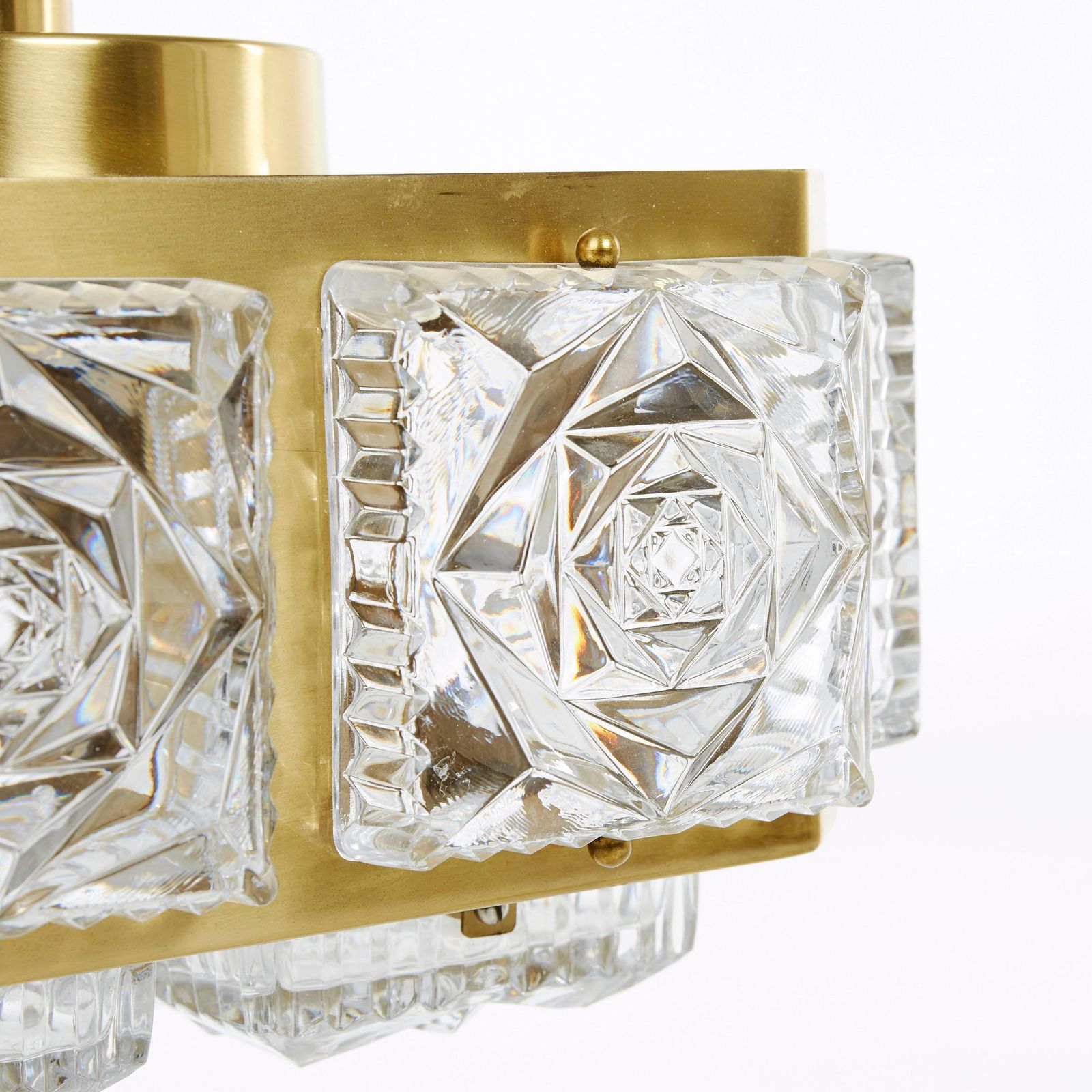 Chandelier By Carl Fagerlund For Orrefors Glassworks photo for sale