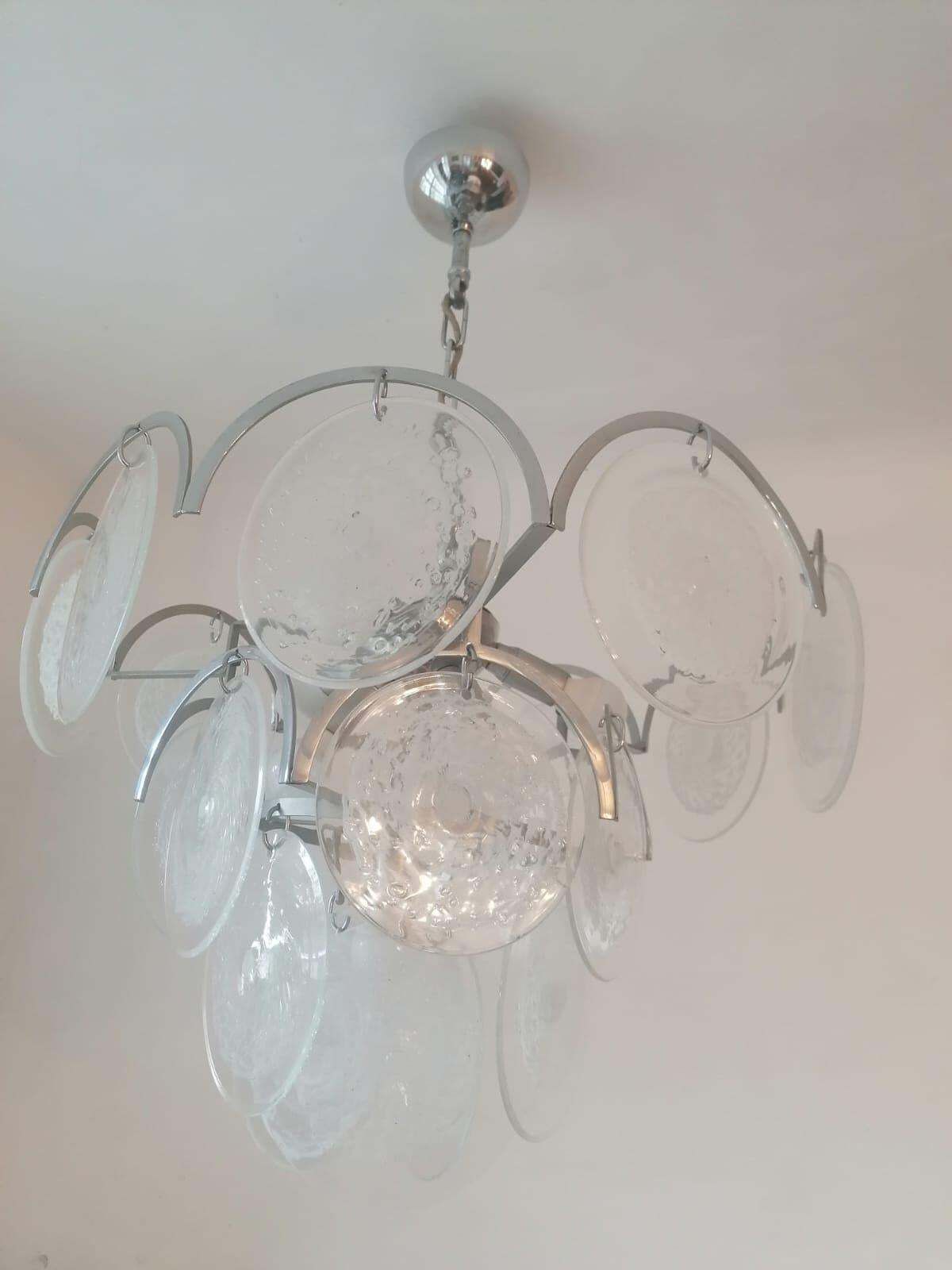 photo buy Art Glass Chandelier By Gino Vistosi