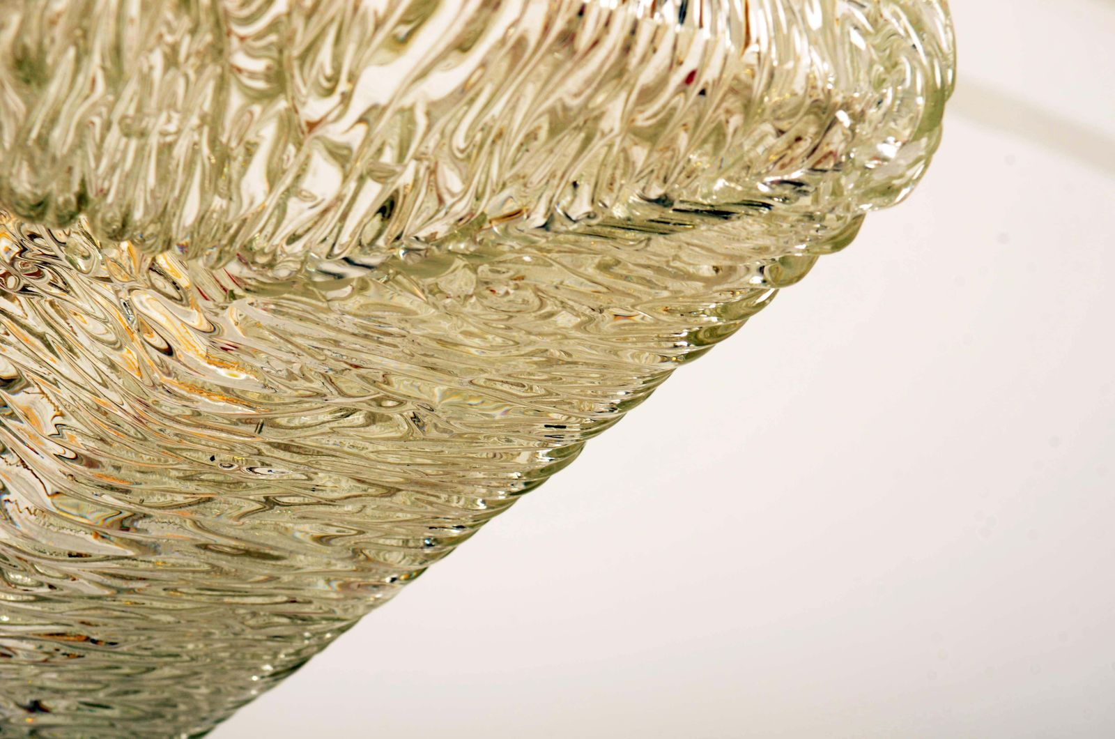 Square Kalmar Chandelier With Textured Glass photo buy