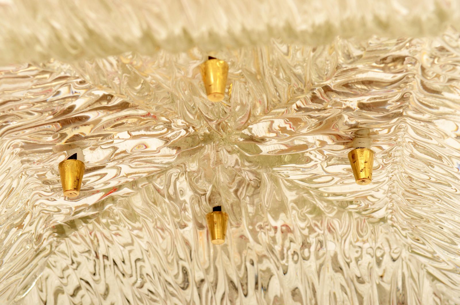 photo for sale Vierkante Kalmar Hanglamp Met Getextureerd Glas