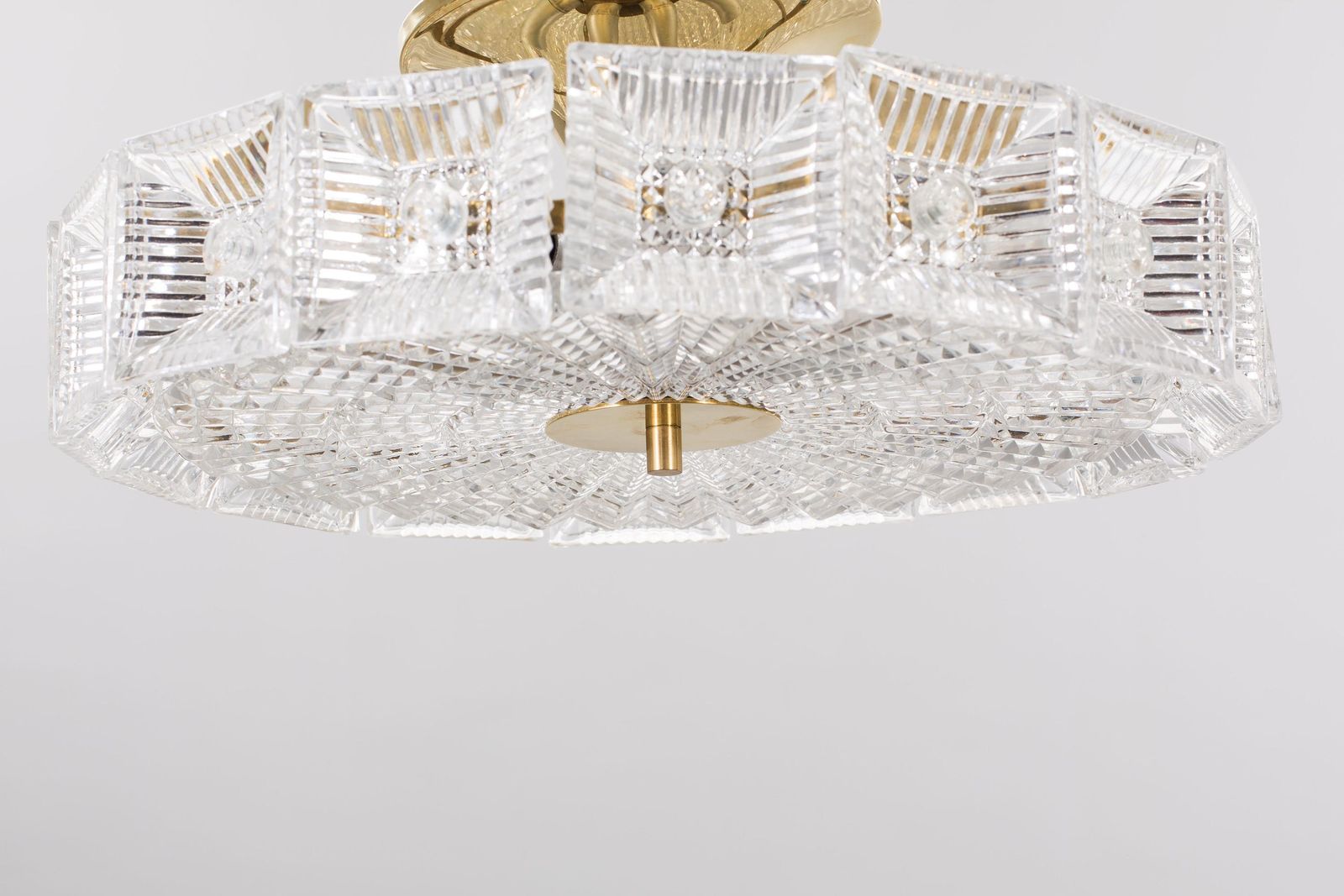 Chandelier By Carl Fagerlund For Orrefors Glassworks photo Lighting