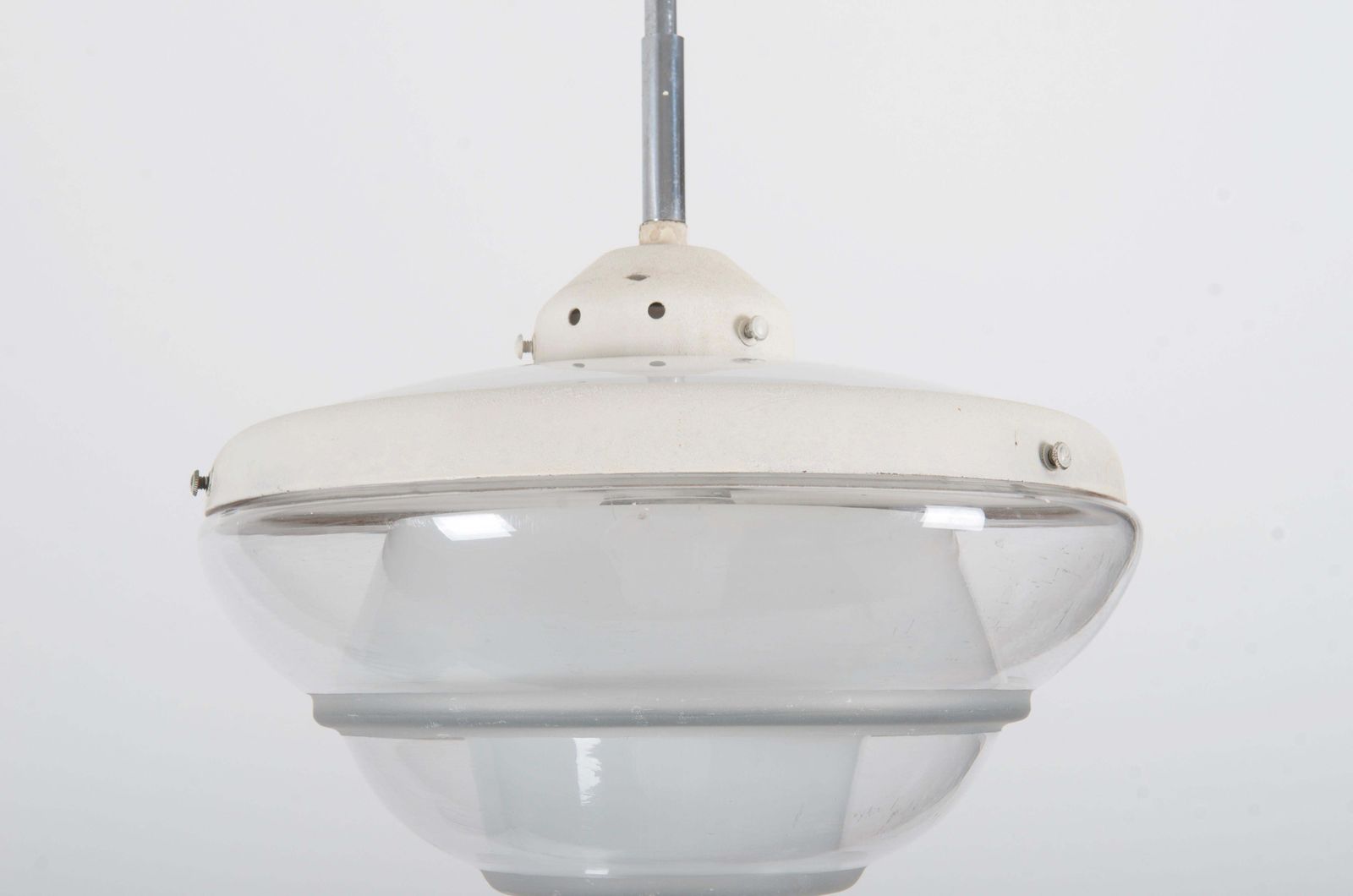 Bauhaus Opaline Glass Pendant By Karl Gustaf Lindesvärd photo vinterior