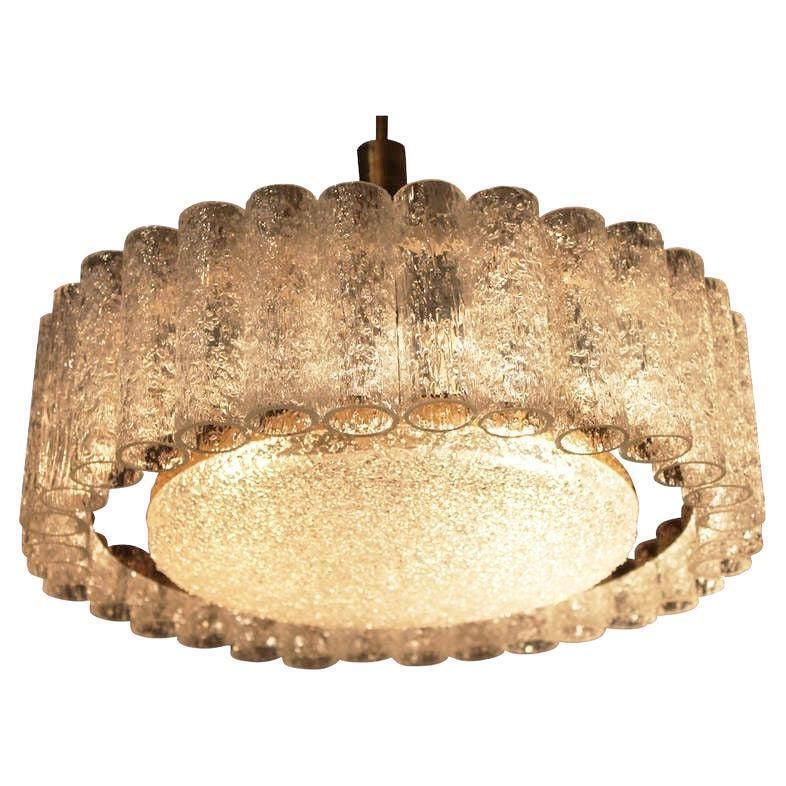 Doria Glass Tube Chandelier