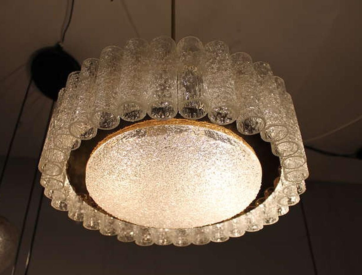 Doria Glass Tube Chandelier photo 1854.0