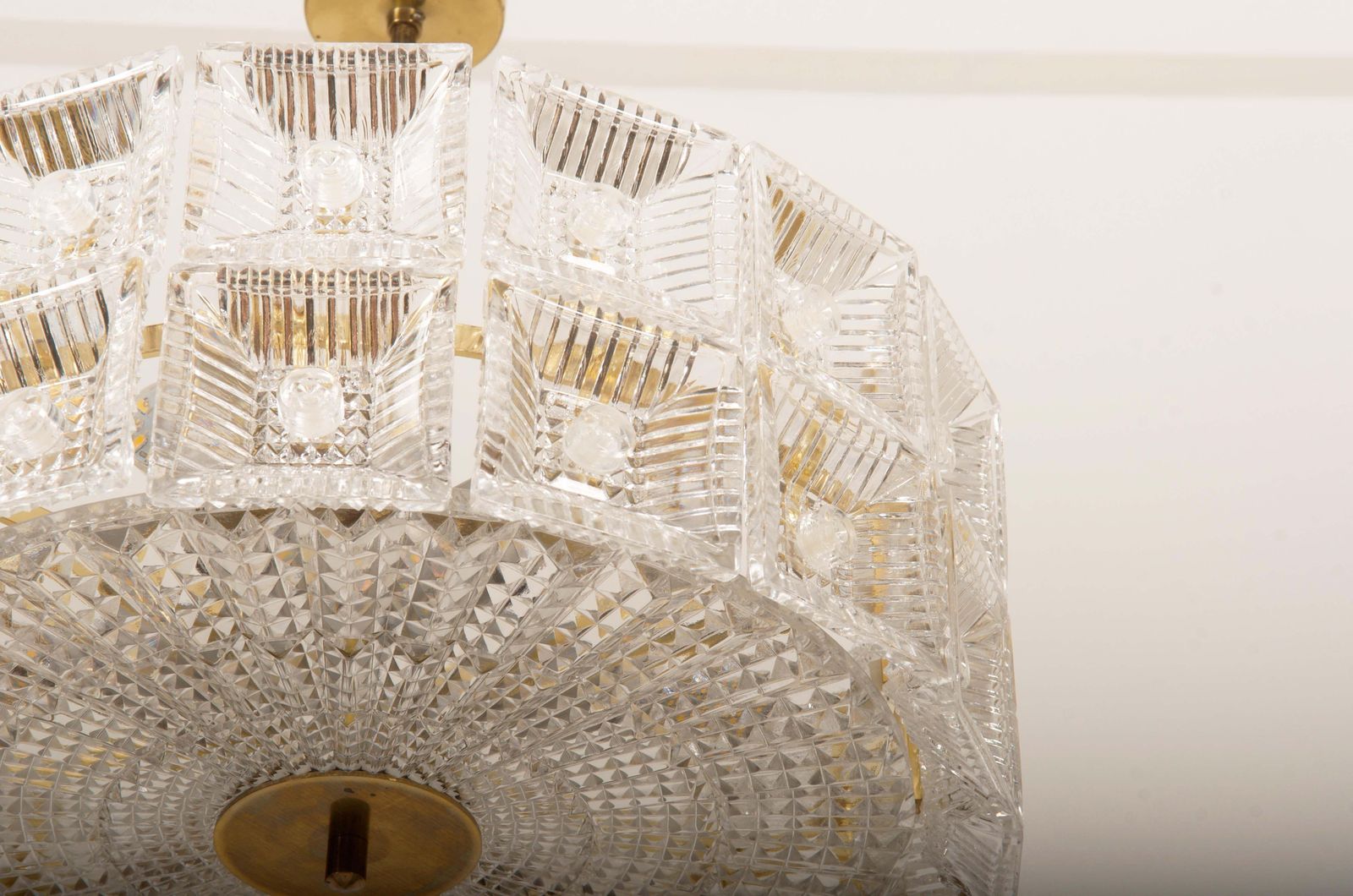 Chandelier By Carl Fagerlund For Orrefors Glassworks photo Lighting