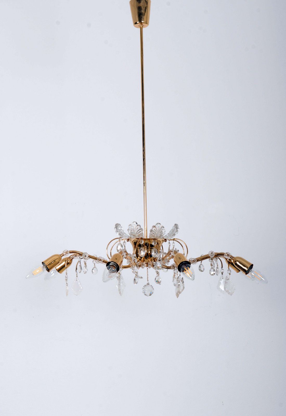 Sunburst Chandelier By Lobmeyr photo vinterior