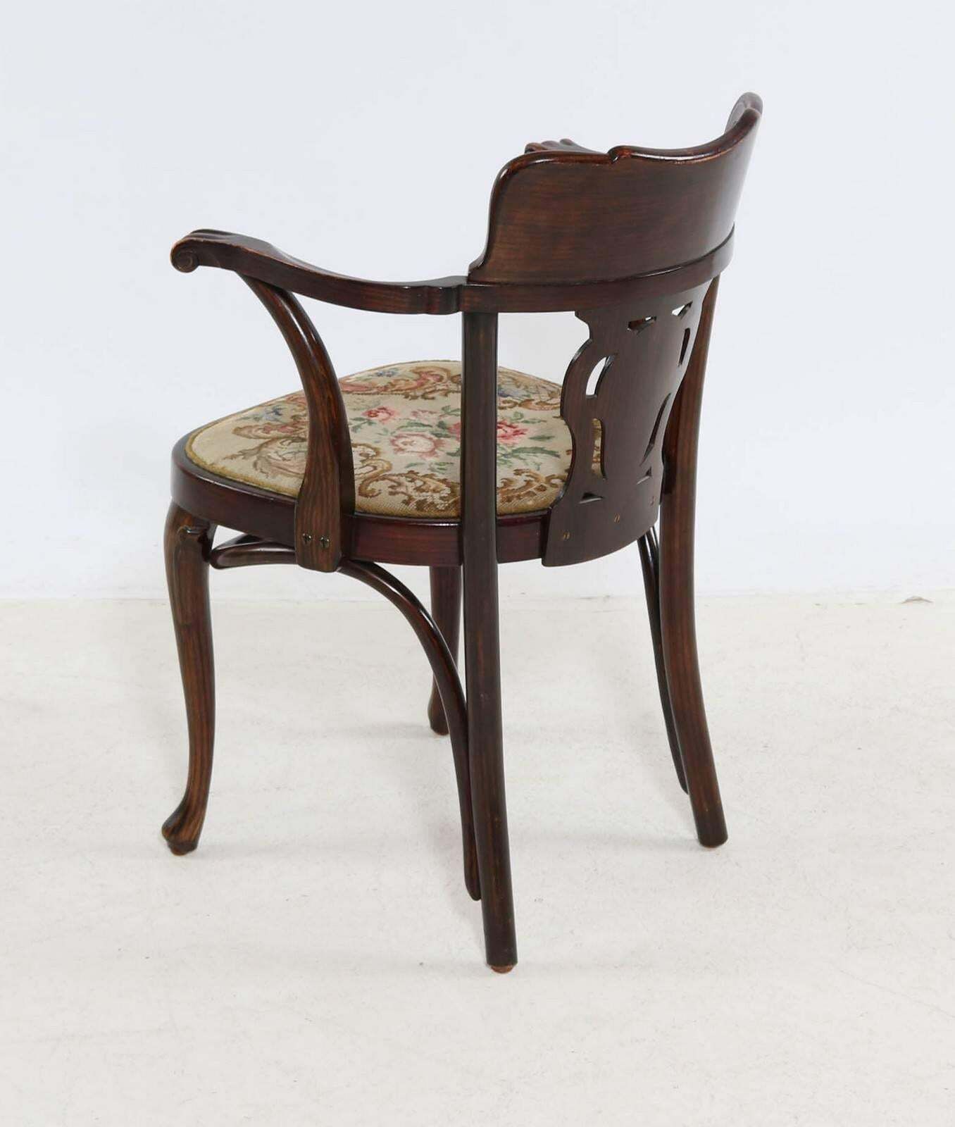 Rare Thonet Armchair Desk Chair photo for sale