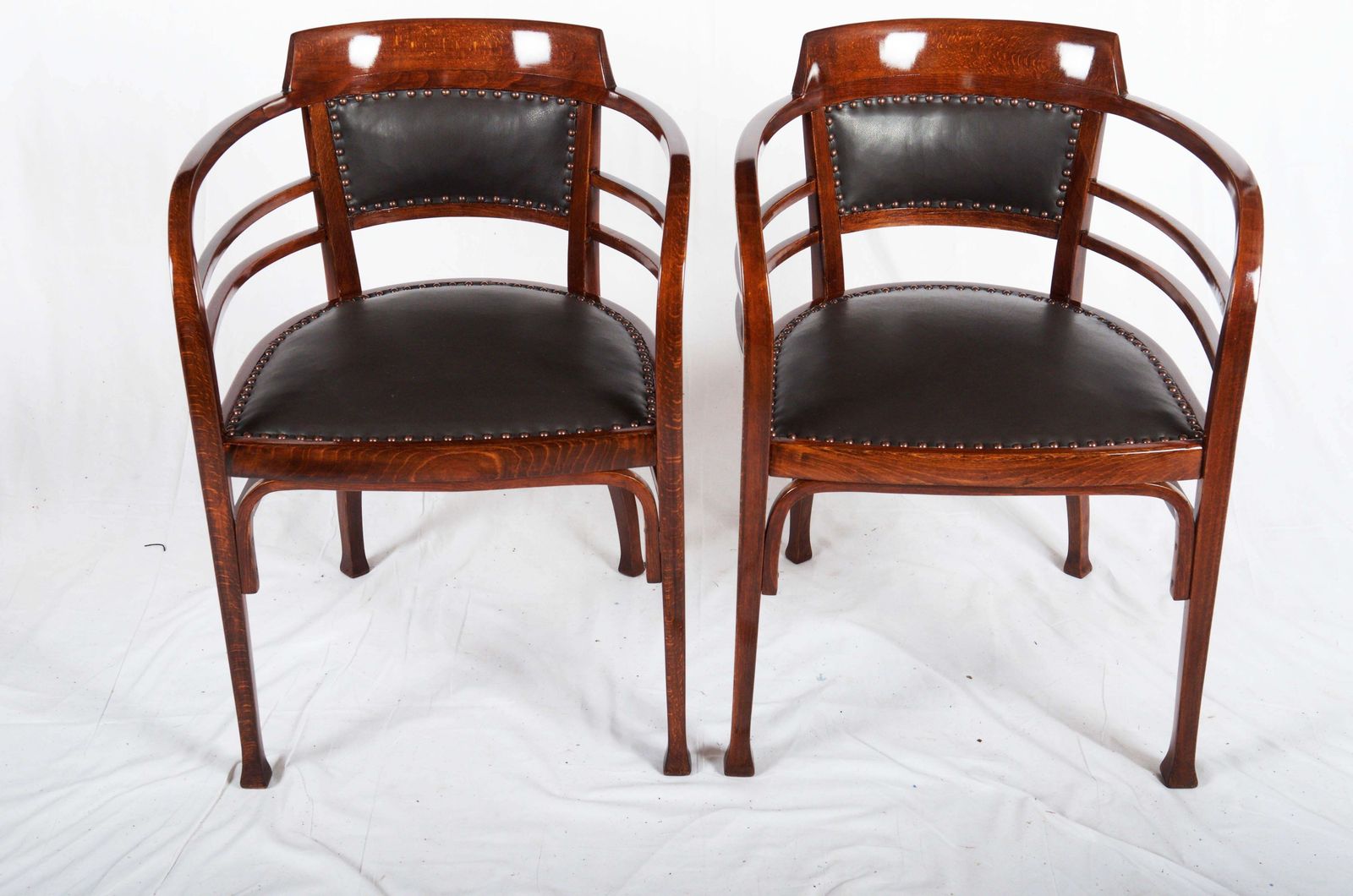 Thonet Armchairs By Otto Wagner photo for sale