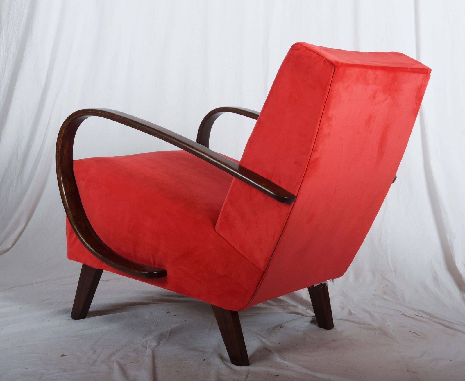 Pair Of Midcentury Armchairs By Jindrich Halabala photo furniture