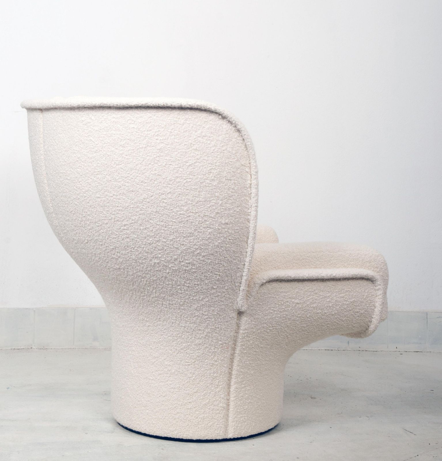 photo vintage Joe Colombo Swivel "Elda" Italian Lounge Chair