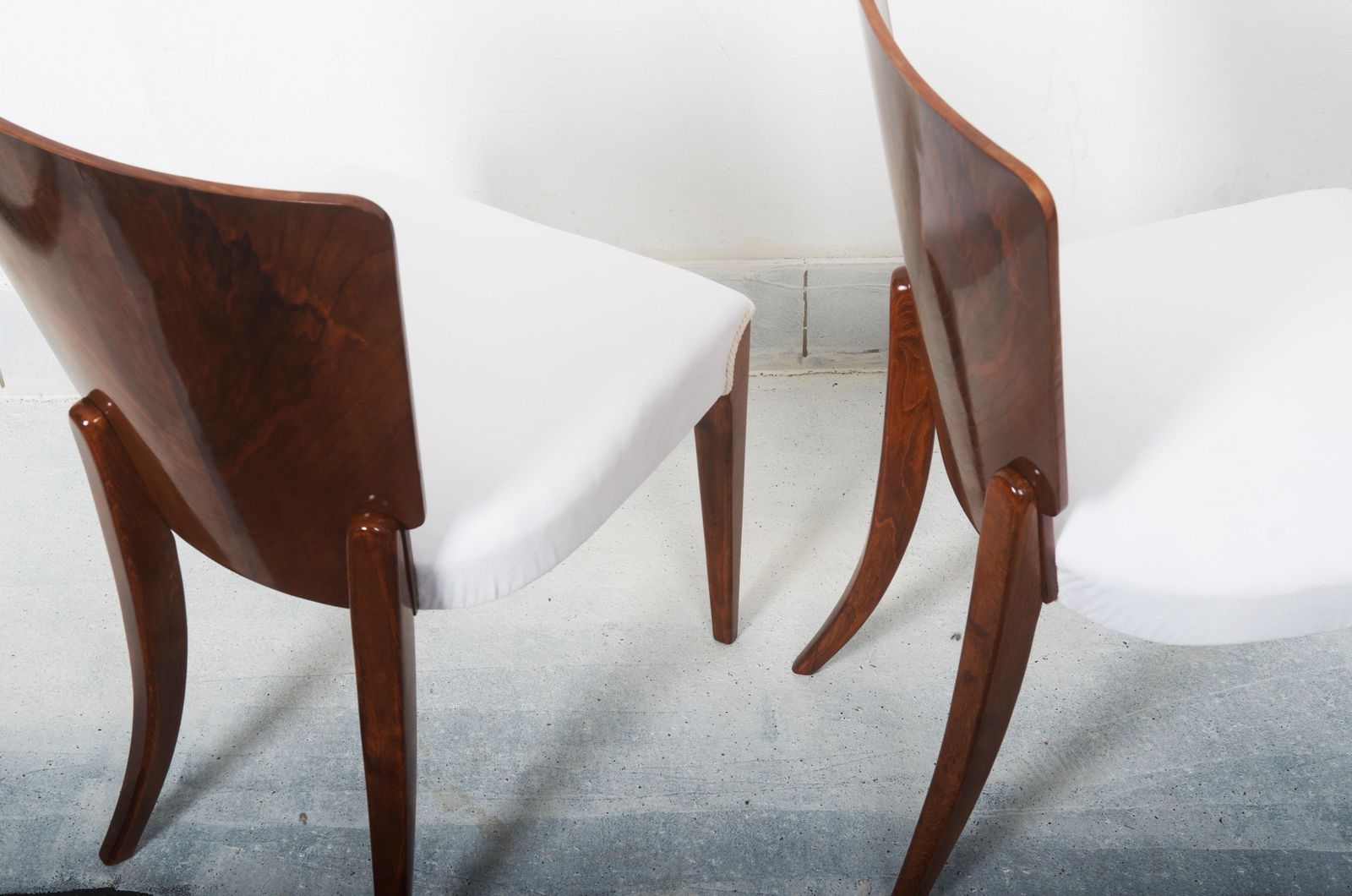 photo for sale Art Deco Dining Chairs By Jindrich Halabala