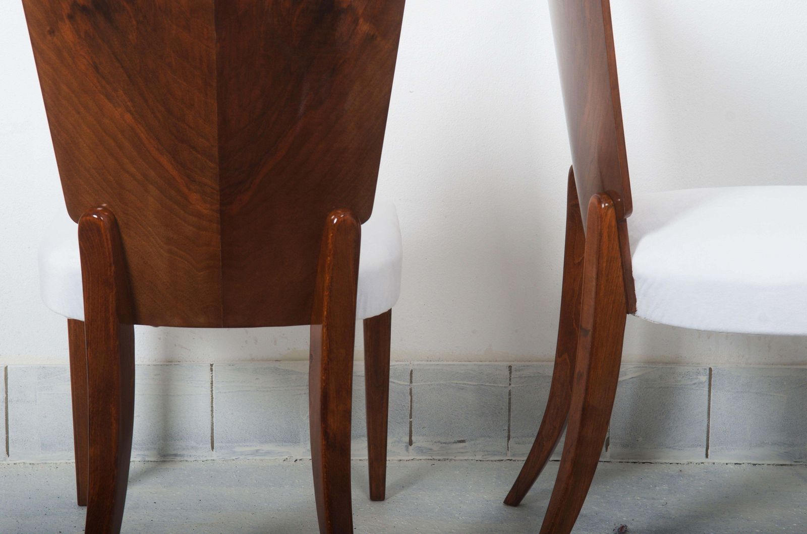 Furniture Art Deco Dining Chairs By Jindrich Halabala photo