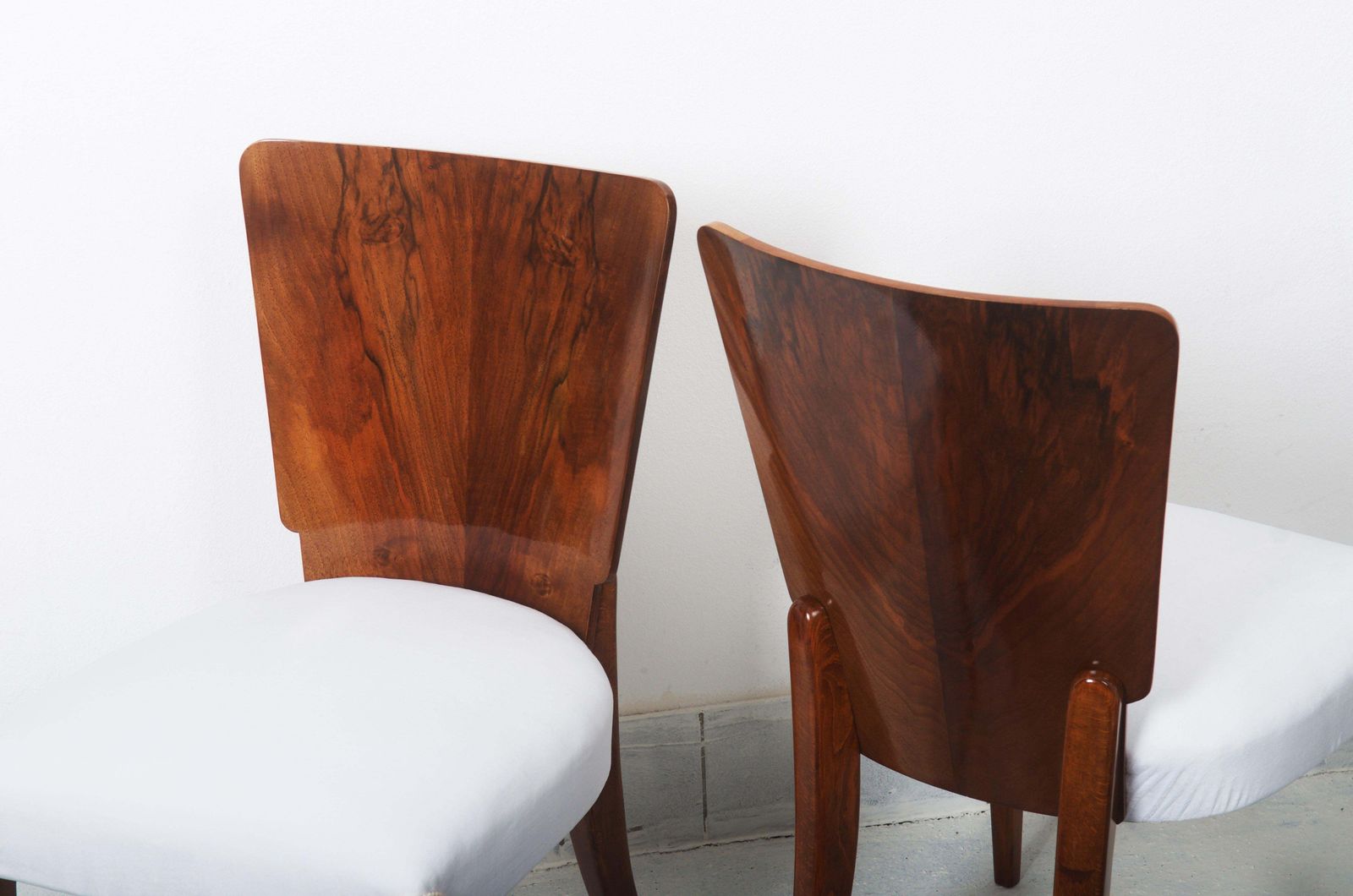 photo vinterior Art Deco Dining Chairs By Jindrich Halabala