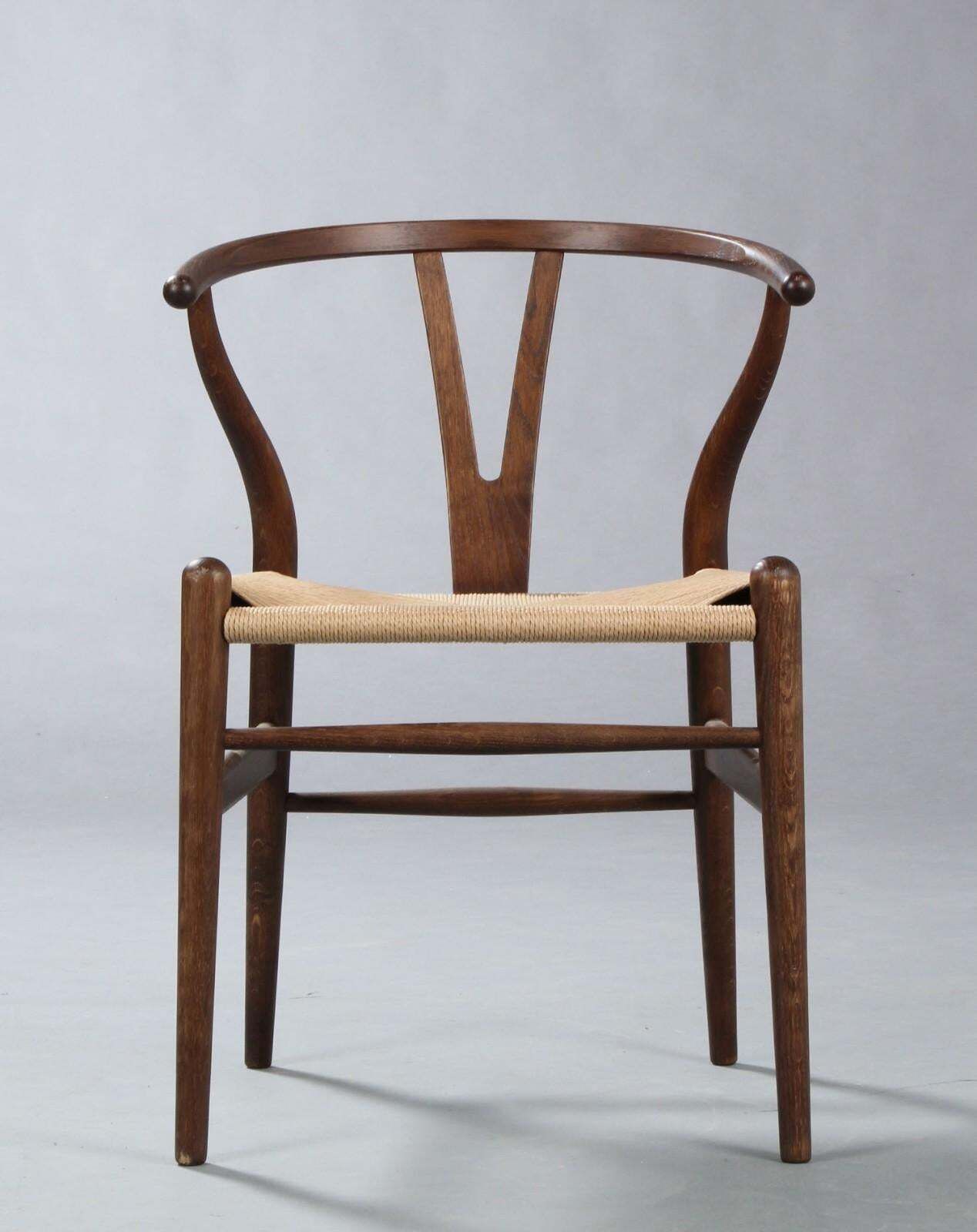 Dining Y Chairs By Hans Wegner Ch 24 photo for sale