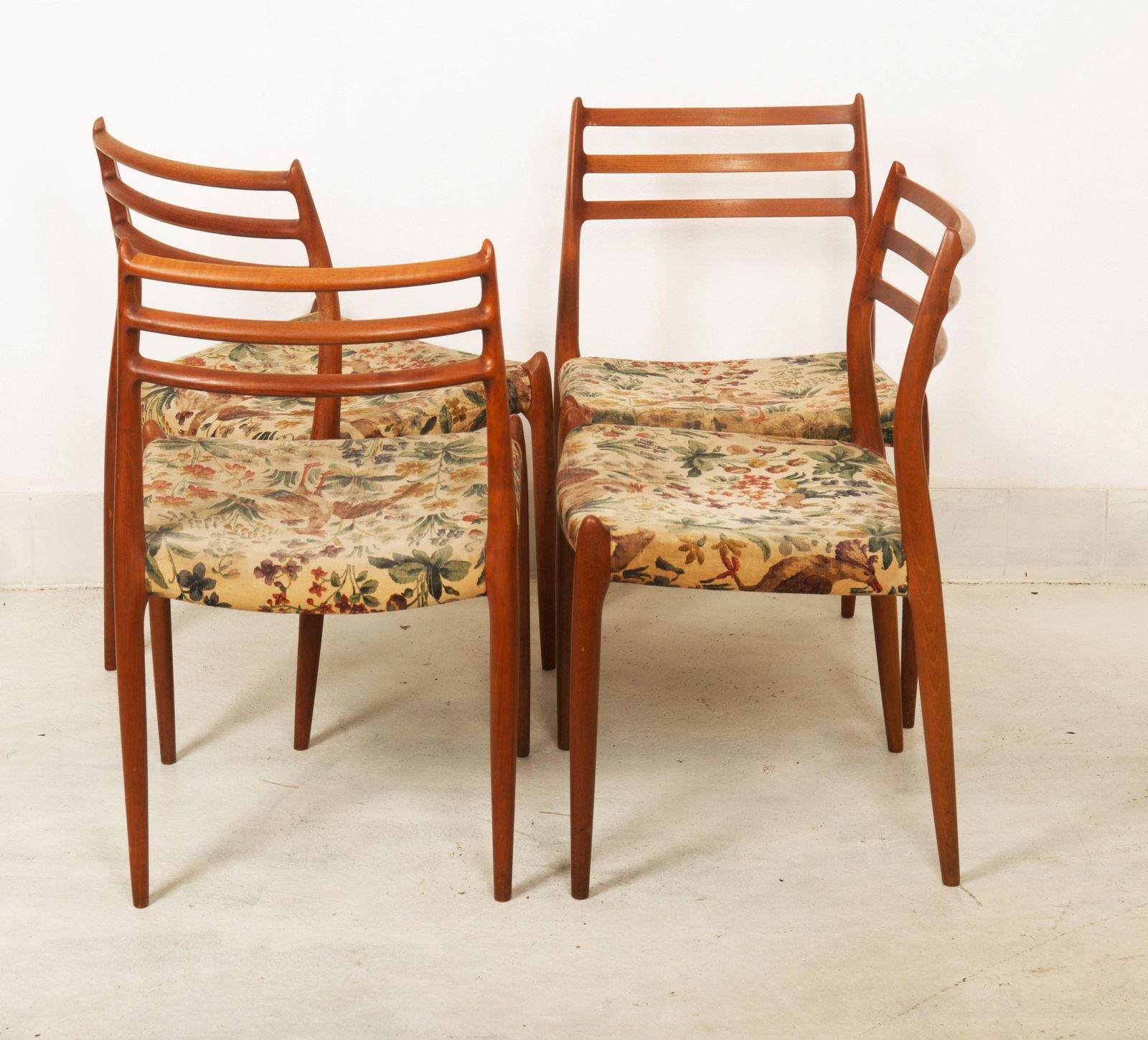 Teak Dining Chair By Niels Otto Møller Model 78 photo buy