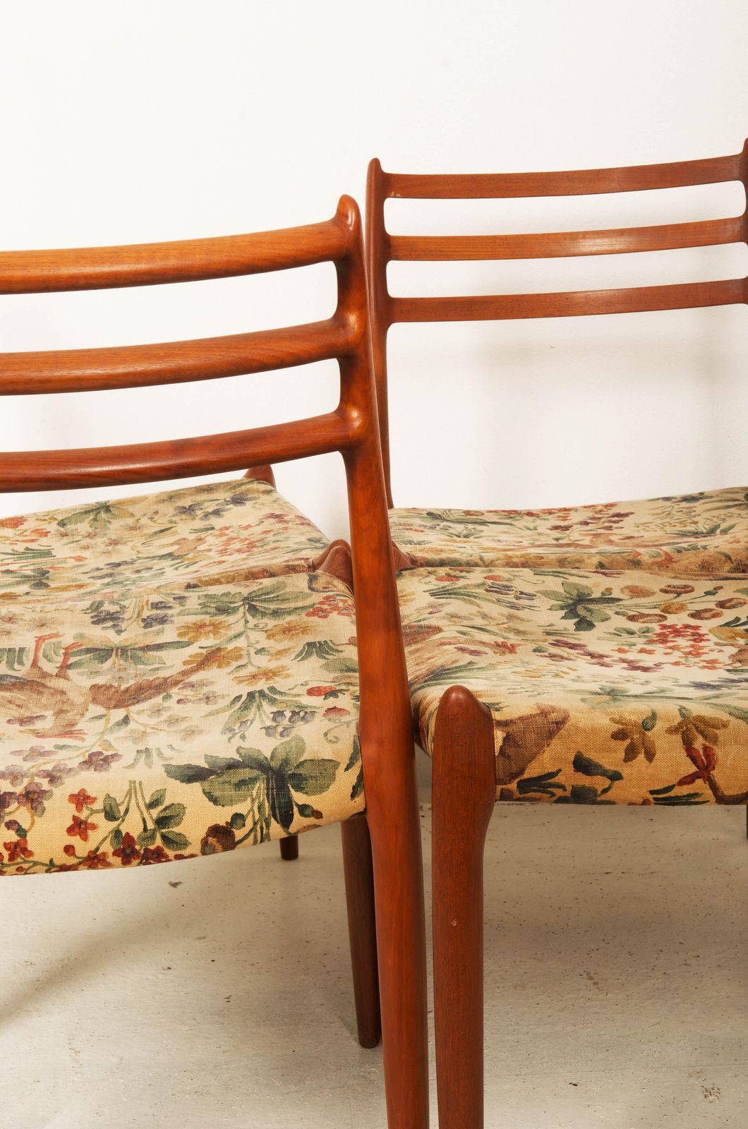 Furniture Teak Dining Chair By Niels Otto Møller Model 78 photo