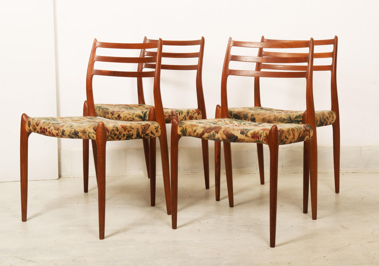 photo vinterior Teak Dining Chair By Niels Otto Møller Model 78
