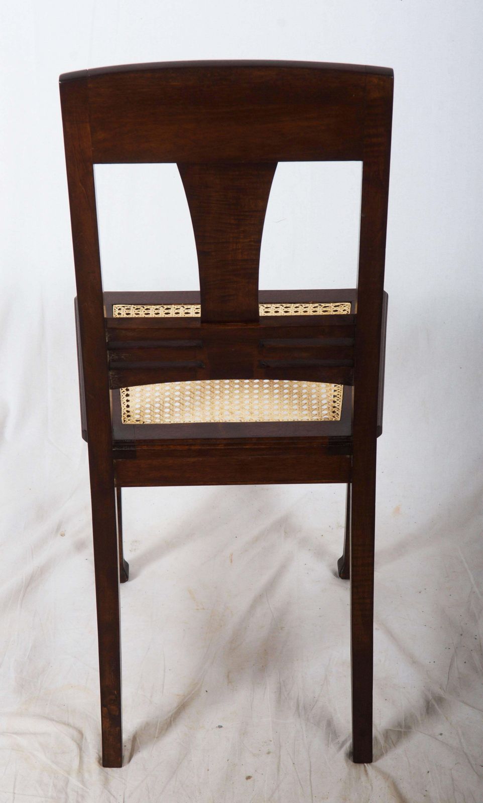 Set Of Four German Art Nouveau Dining Chairs photo vintage