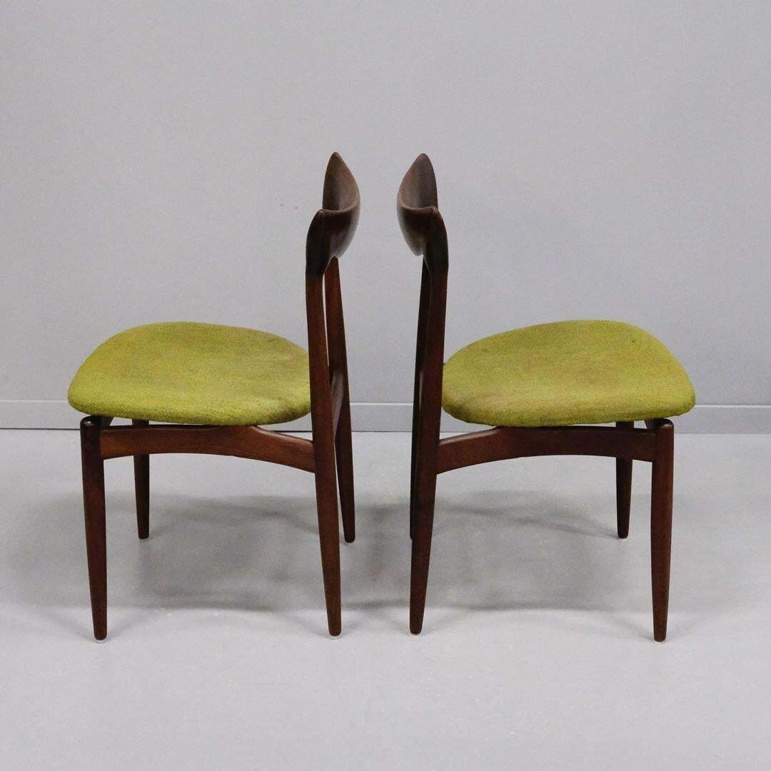Set Of Four Danish Hardwood Dining Chairs By H. W. Klein For Bramin photo 3075.0