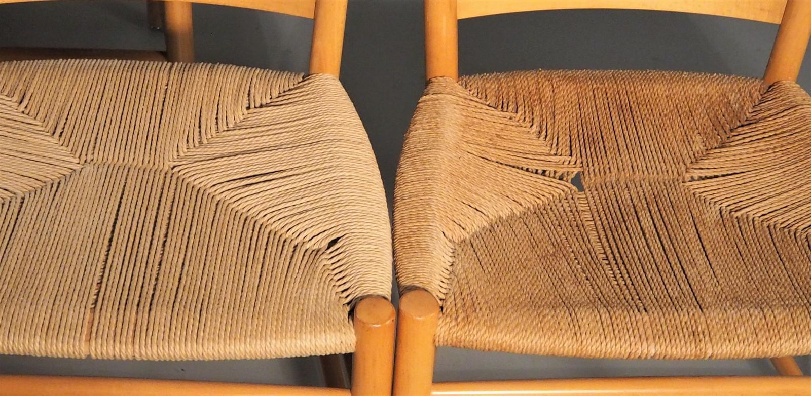 Set Of Six Dining Room Chairs "Kirkestolen" By Kaare Kllint For Fritz Hansen photo buy