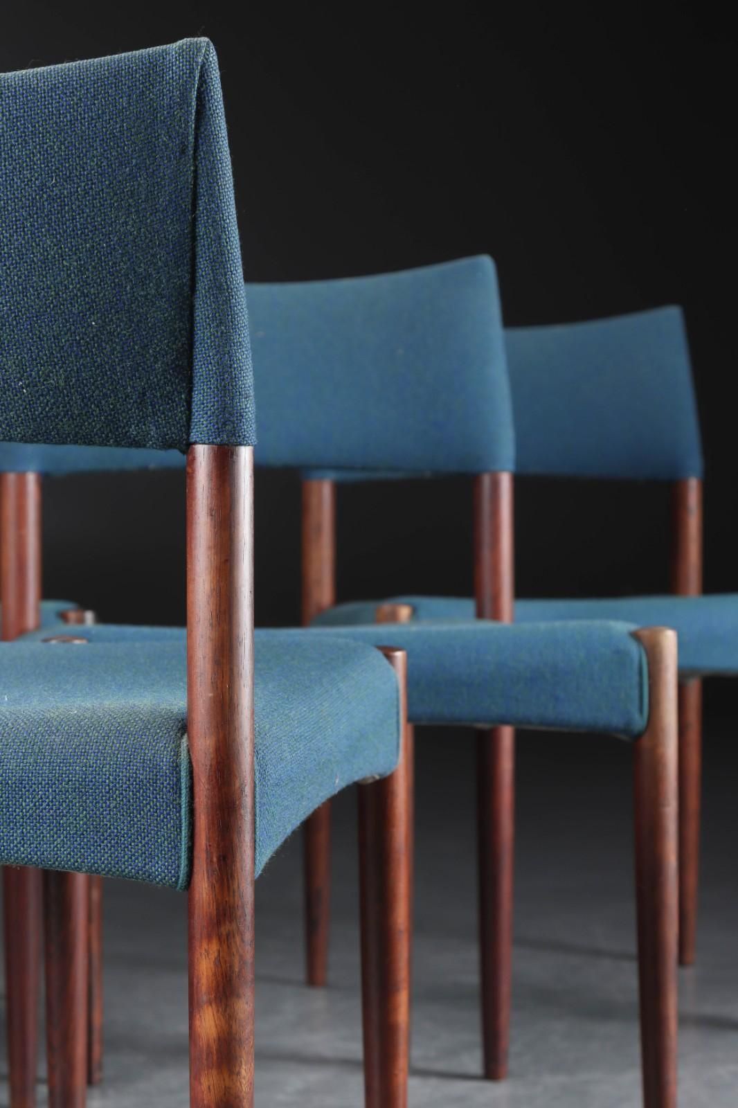 Danish Hardwood Dining Chair By Ejner Larsen & Aksel Bender Madsen photo furniture