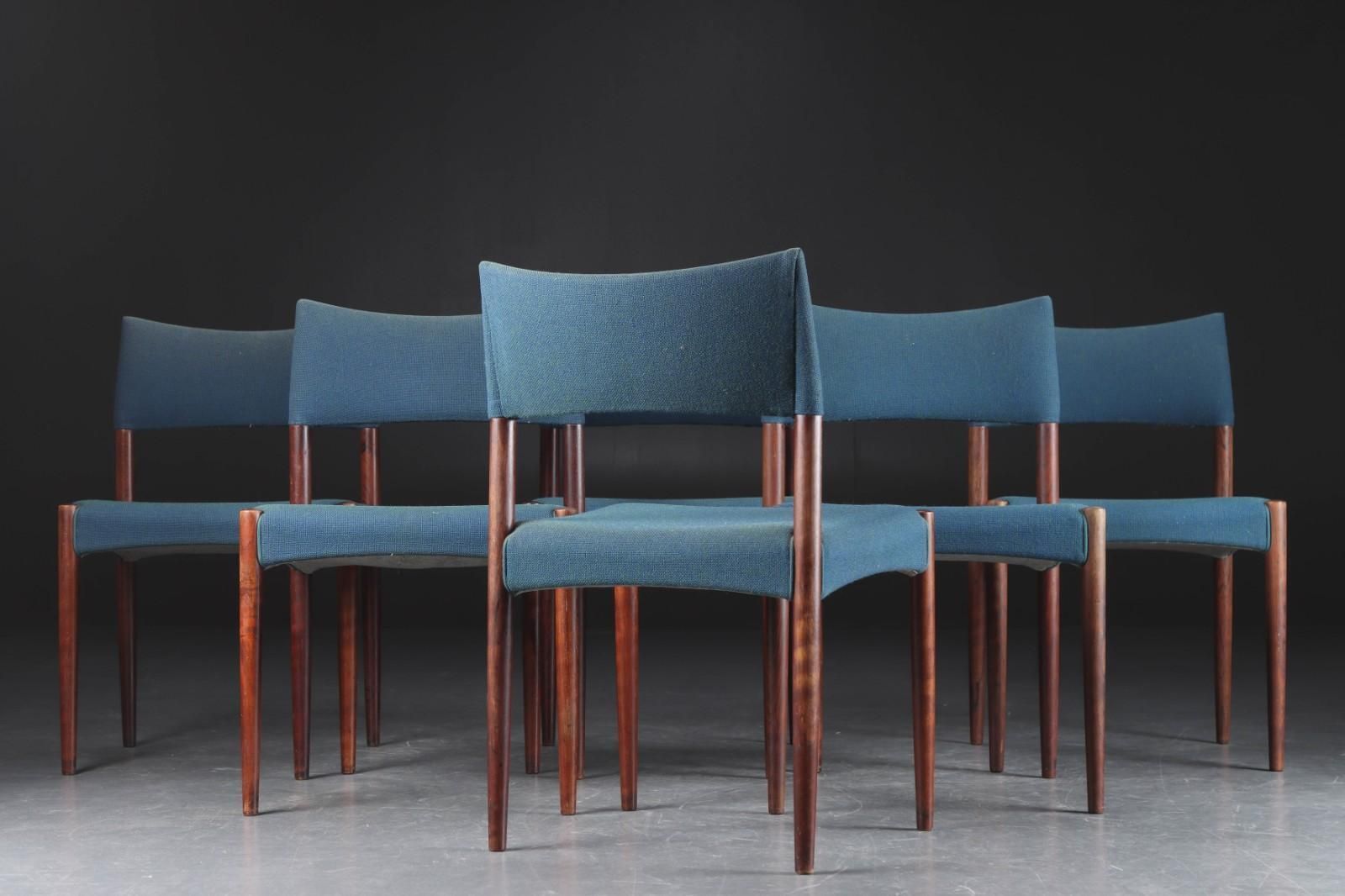 Danish Hardwood Dining Chair By Ejner Larsen & Aksel Bender Madsen photo Furniture