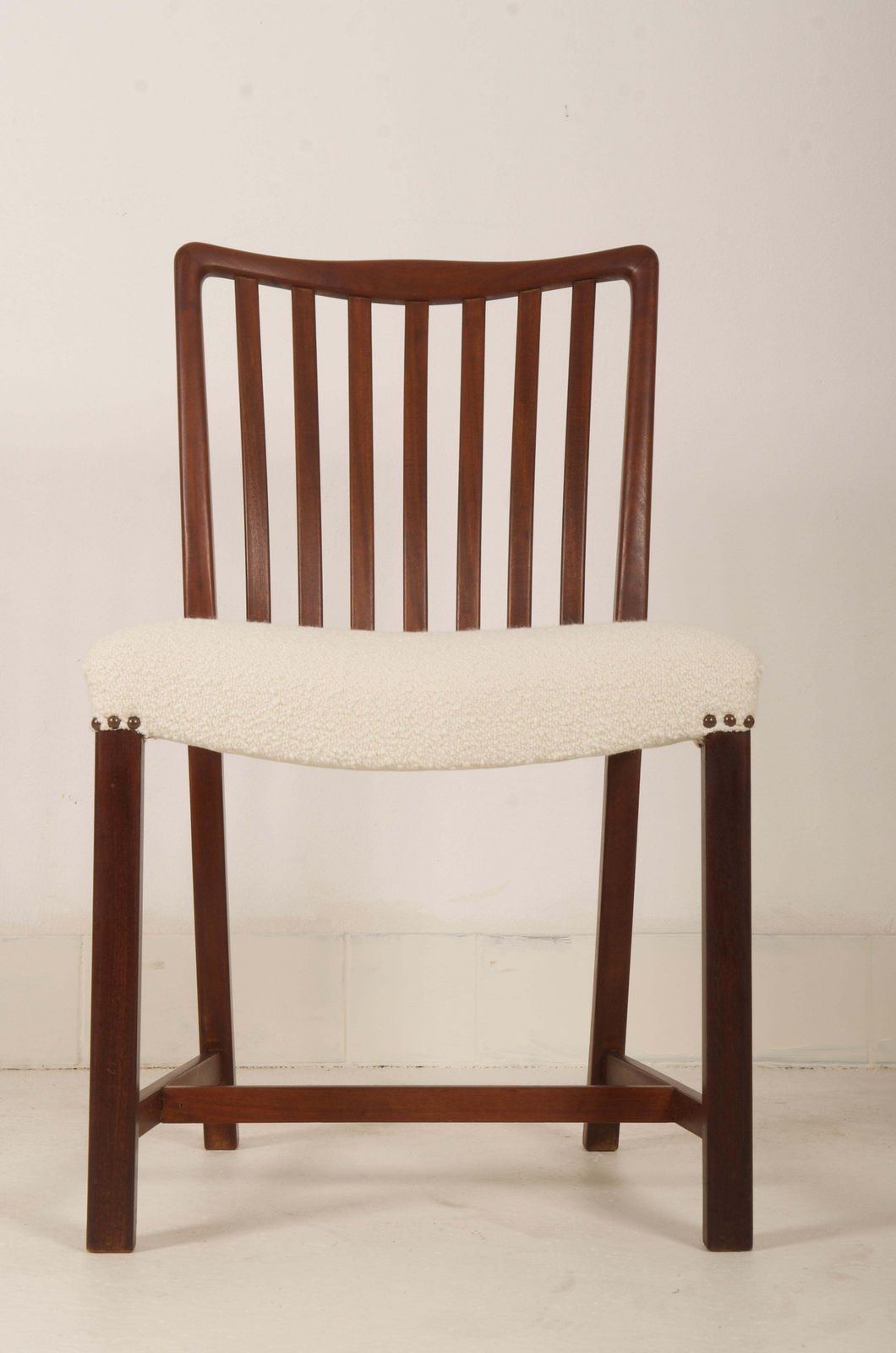 Set Of Six Danish Mahogany Dining Chairs By Sondergaard Mobler photo for sale