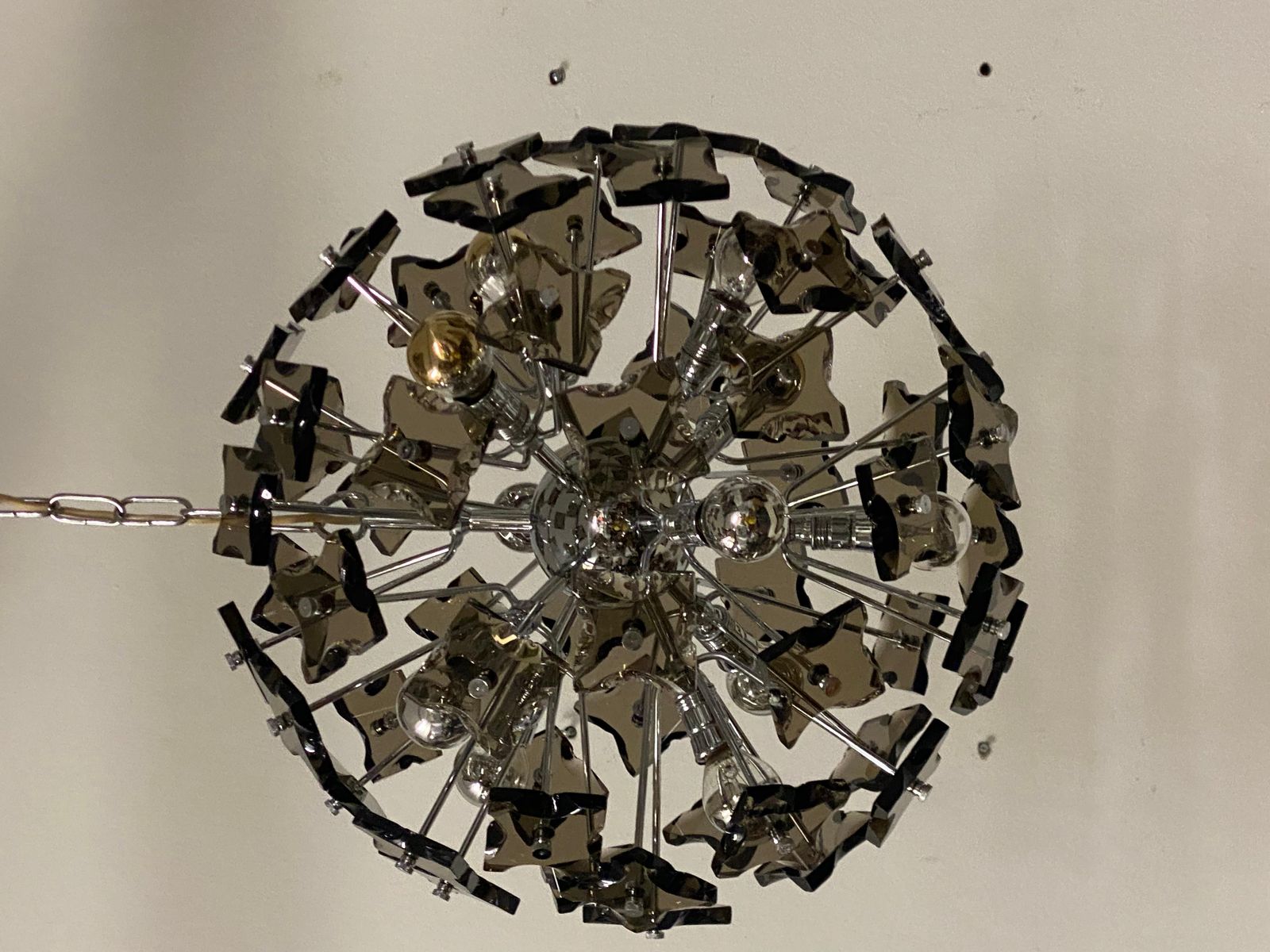 photo buy Glass Sputnik Chandelier By Fontana Arte