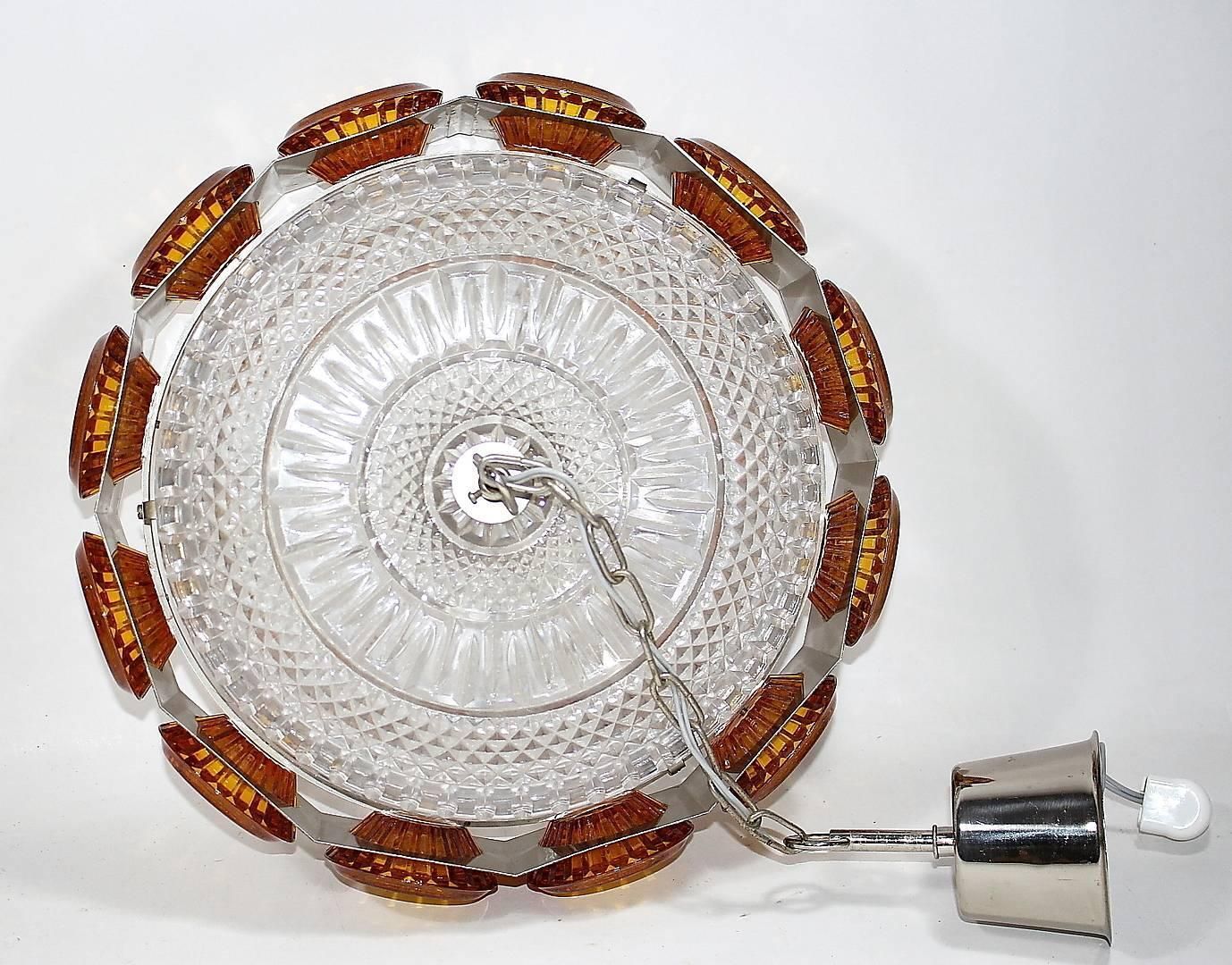 Chandelier By Carl Fagerlund For Orrefors Glassworks photo Lighting
