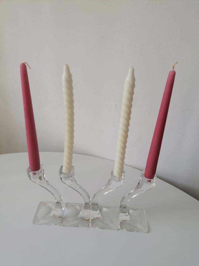 Set Of Three Candlesticks By Riedel Austria From The 1970s photo furniture