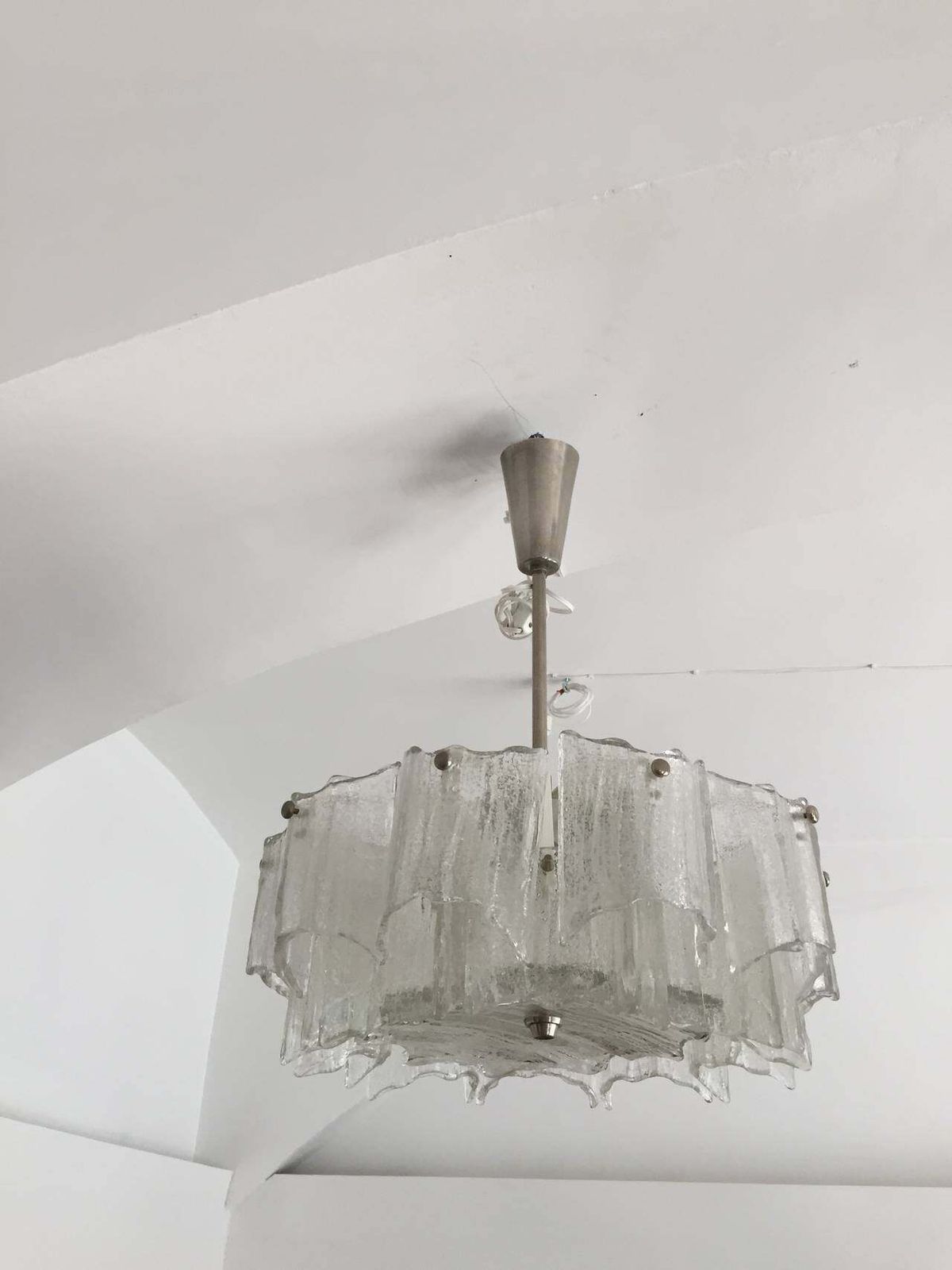 Kalmar Ice Glass Chandelier photo 2936.0