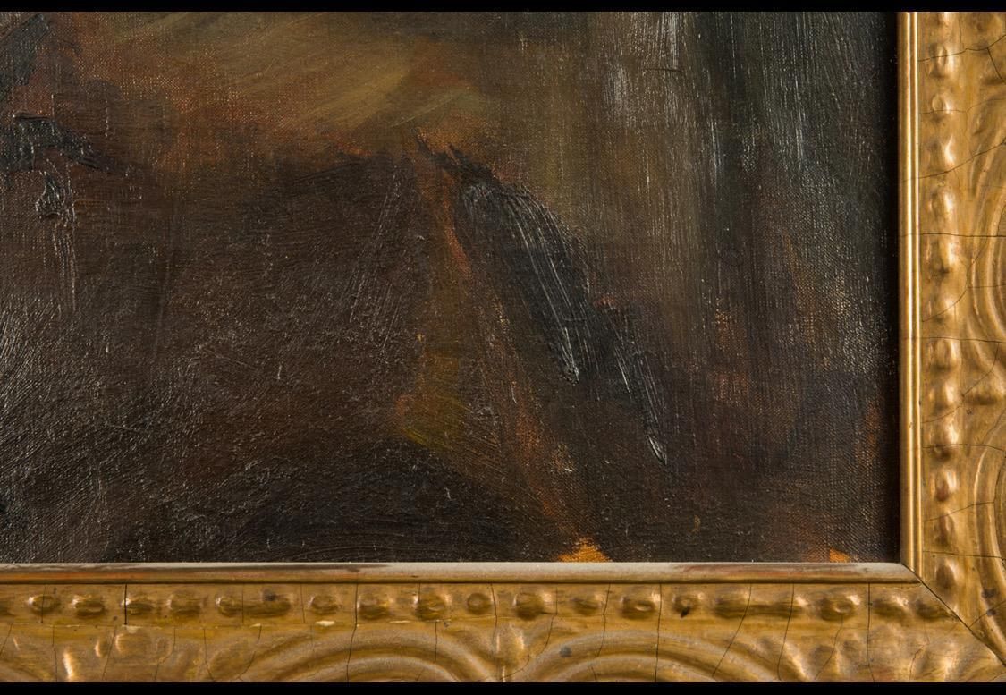 Oil Painting After Peter Paul Rubens "King David Playing The Harp" photo vinterior