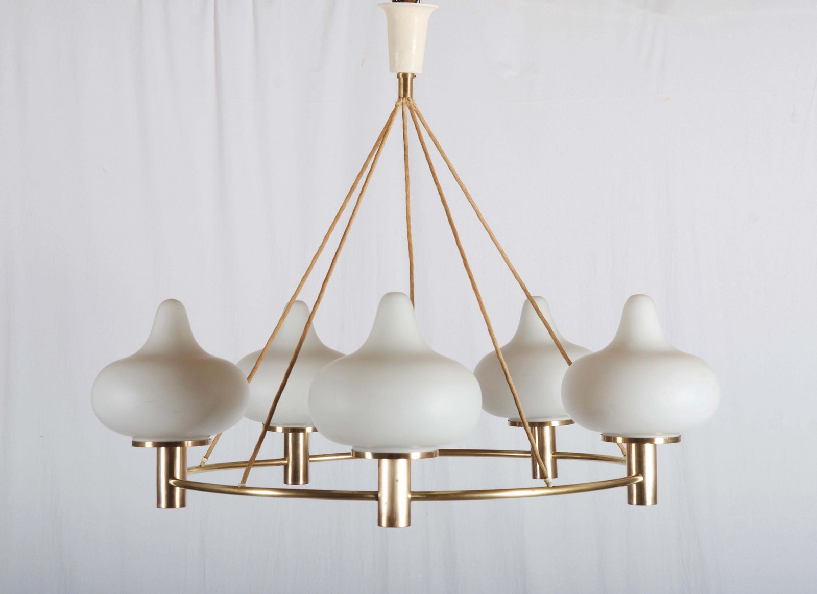 Midcentury Mogens Hammer & Henning Moldenhawer Chandelier For Louis Poulsen photo furniture