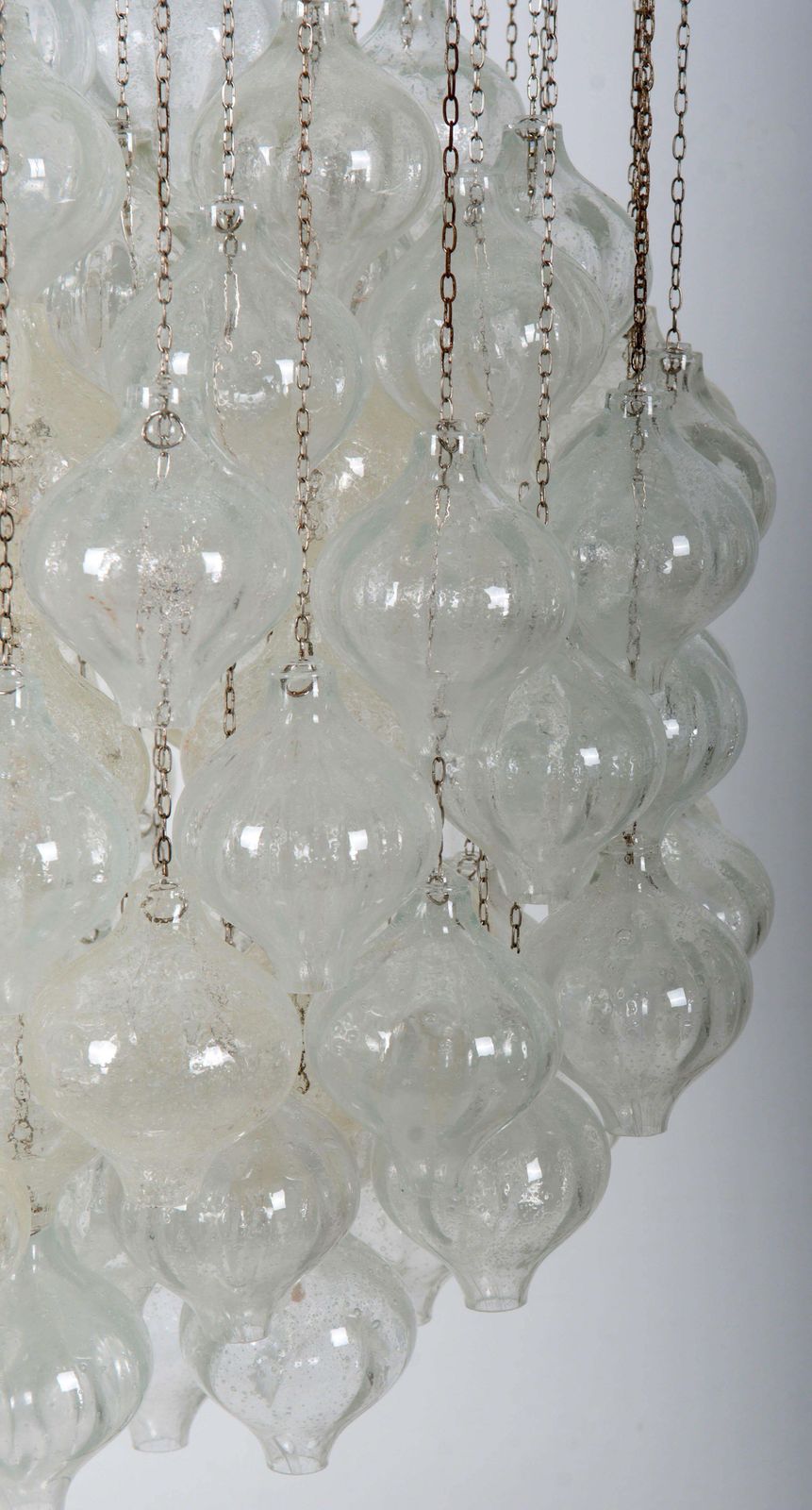 Mid Century "Tulipan" Chandelier By J.T. Kalmar photo vinterior