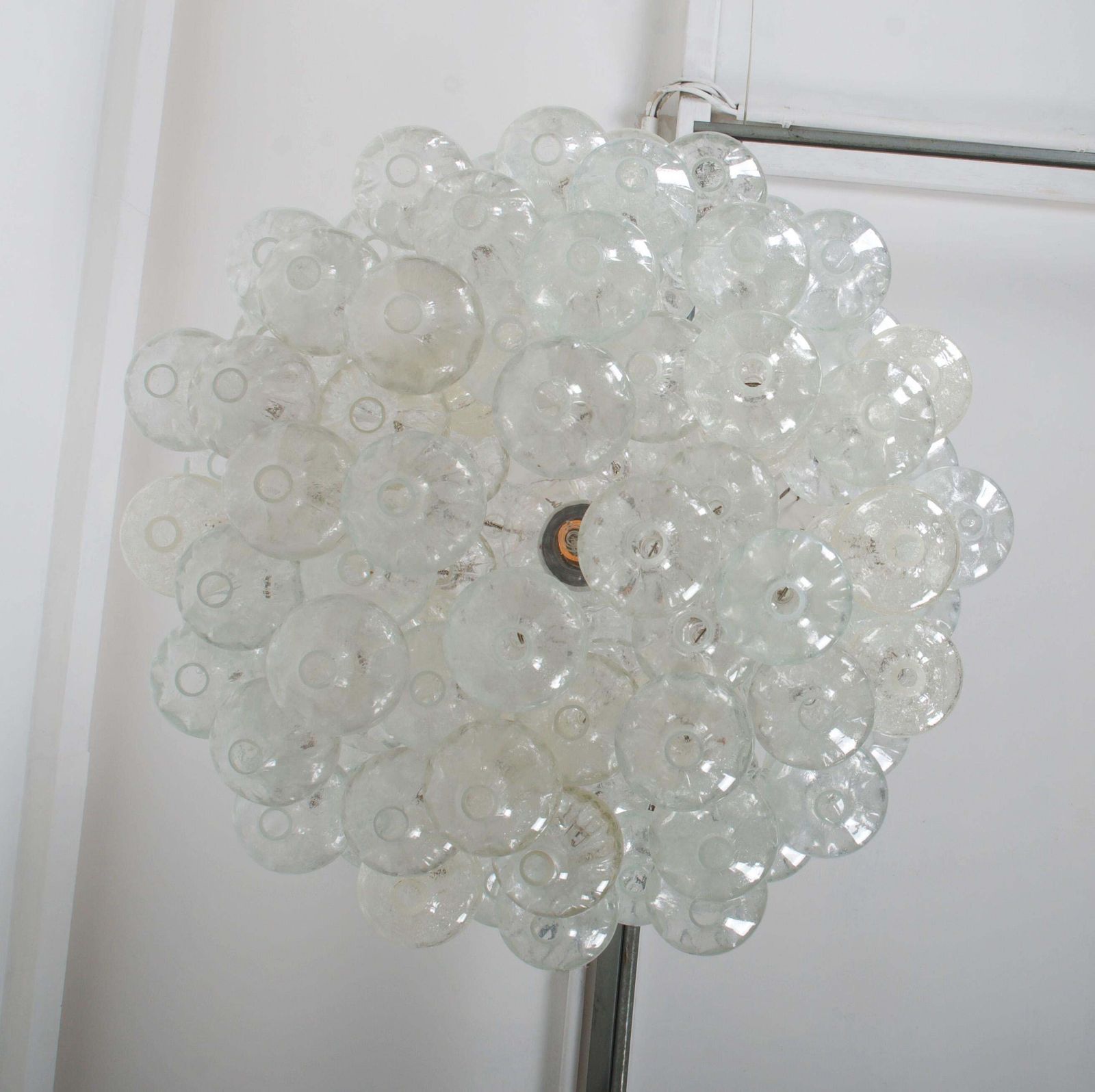 photo furniture Mid Century "Tulipan" Chandelier By J.T. Kalmar