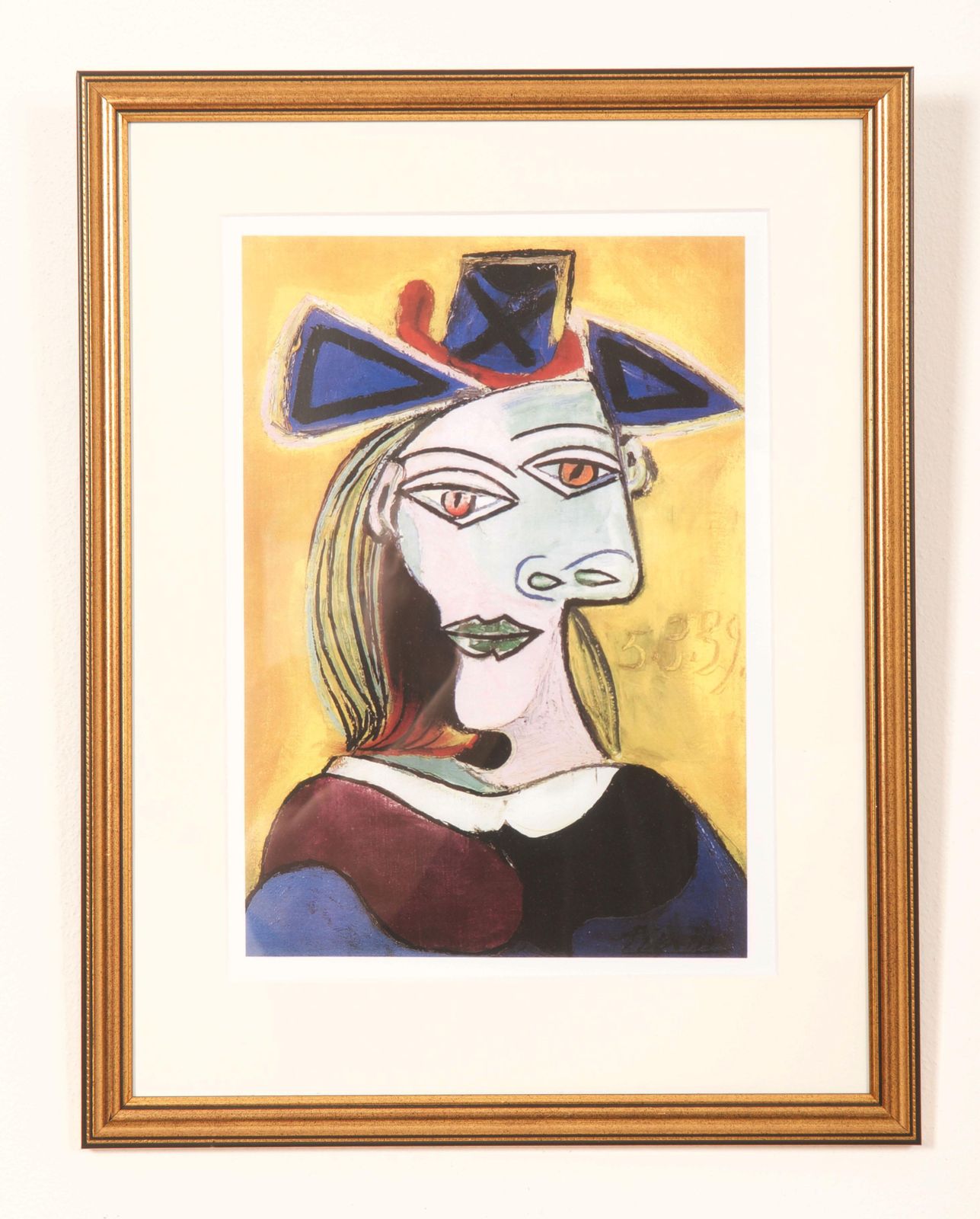 After Pablo Picasso "Femme Avec Le Chapeau" photo for sale