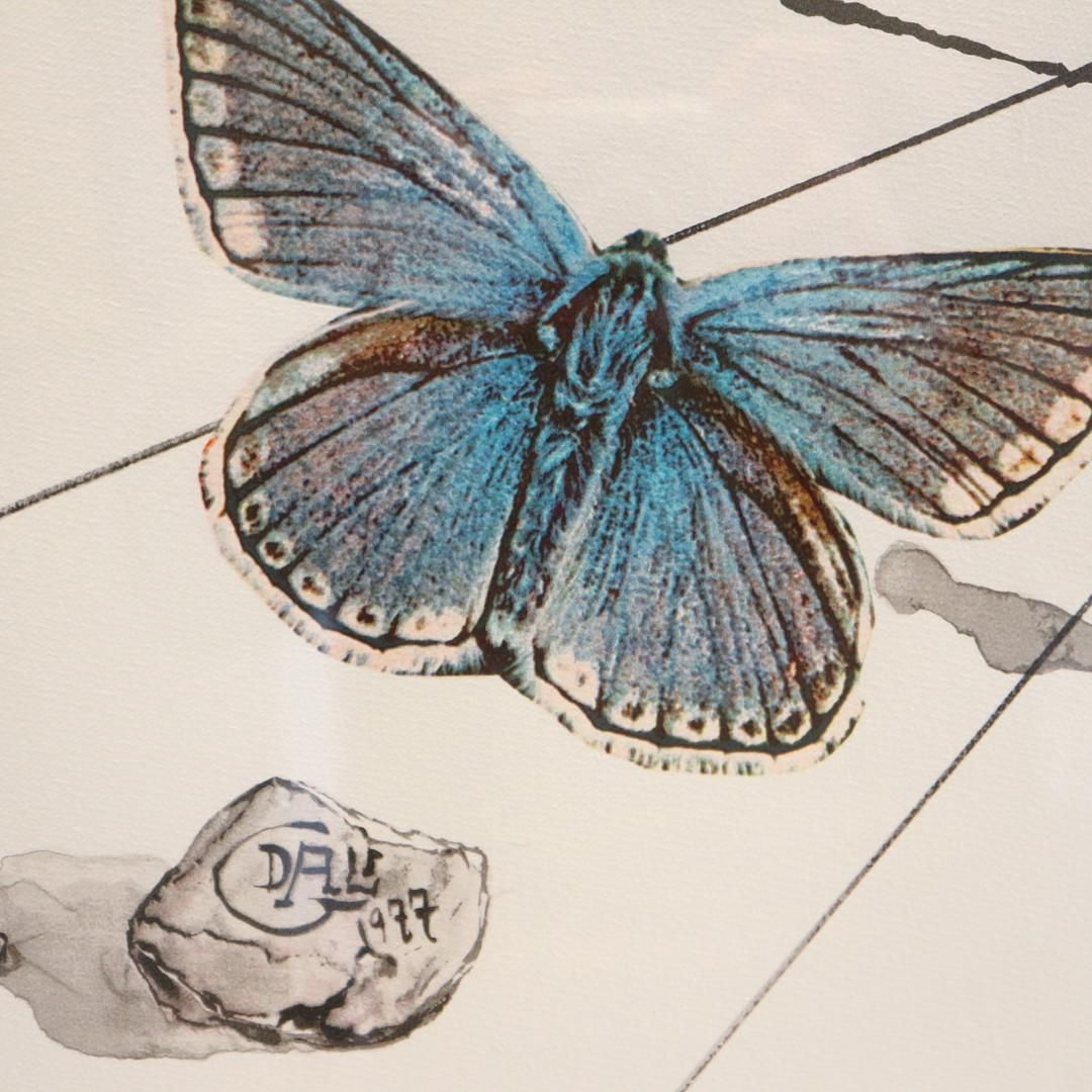 Lithography By Salvador Dali For "Kohle Morgen / Coal Tomorrow" photo vintage