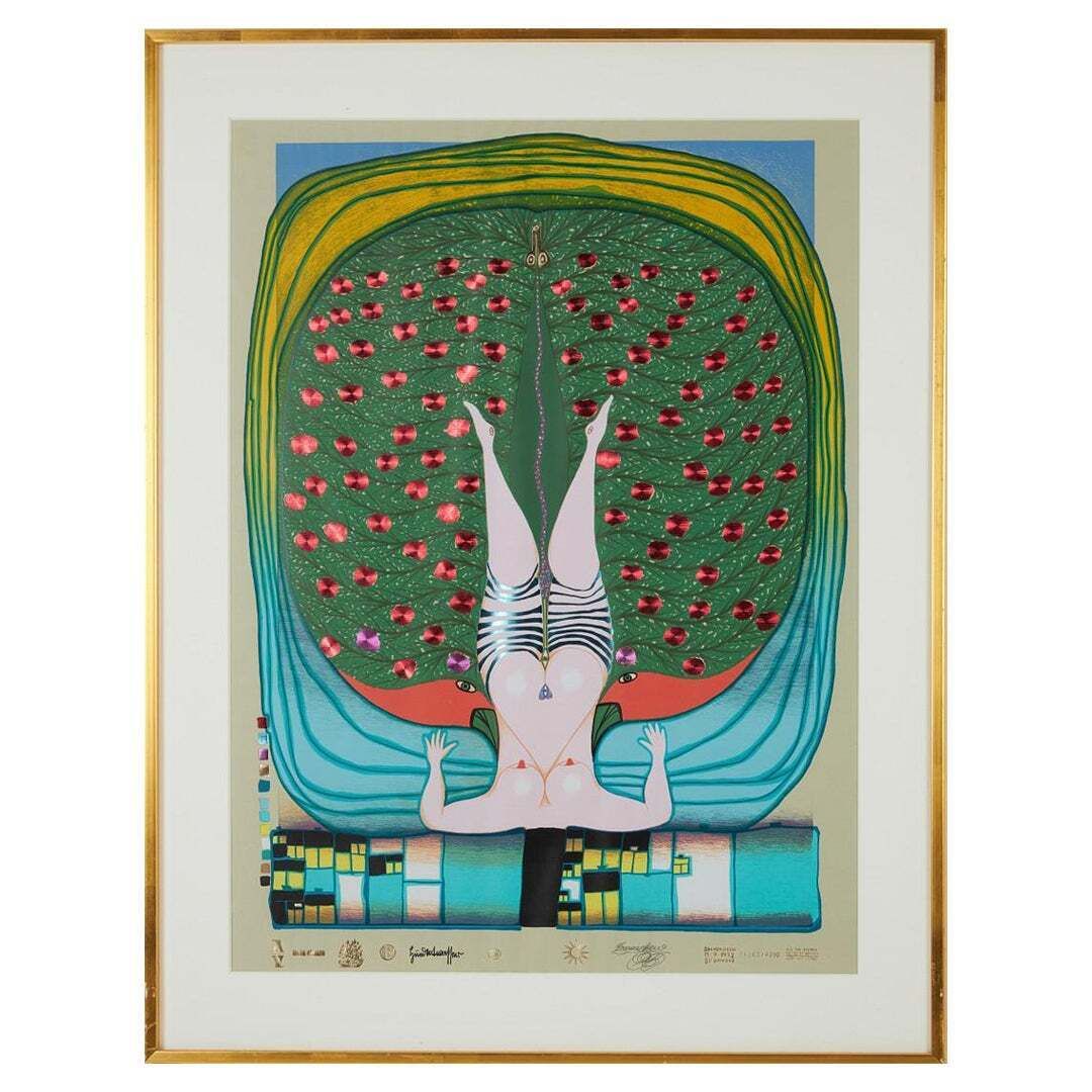 Friedensreich Hundertwasser "Hommage A Schröder Sonnenstern"