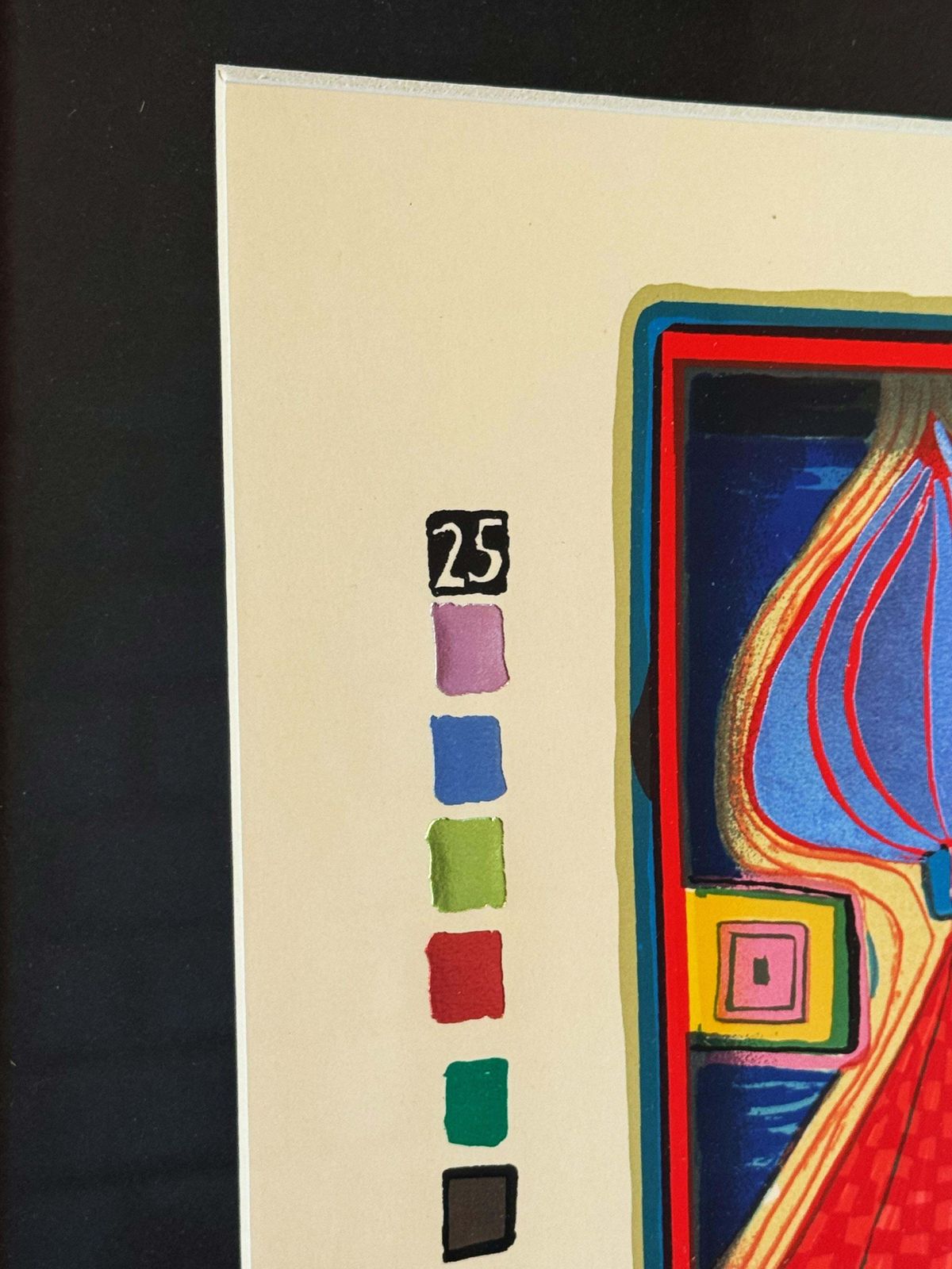 Friedensreich Hundertwasser “It Hurts To Wait With Love In Somewhere Else” photo for sale