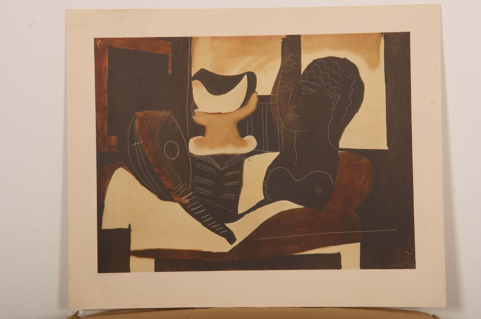 2233.0 After Pablo Picasso Nature Morte à La Tête Antique, 1925 photo