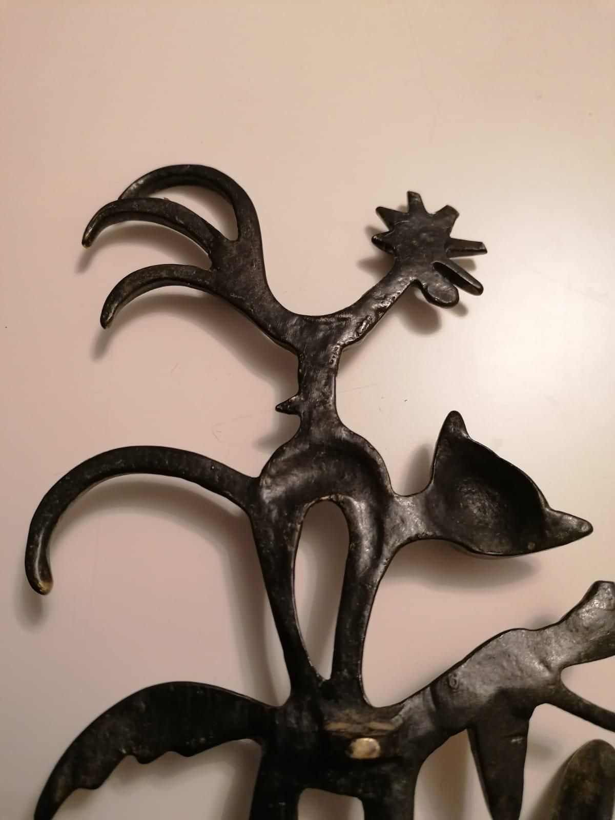 Rare "Bremen Town Musicians" Key Hanger By Walter Bosse photo buy